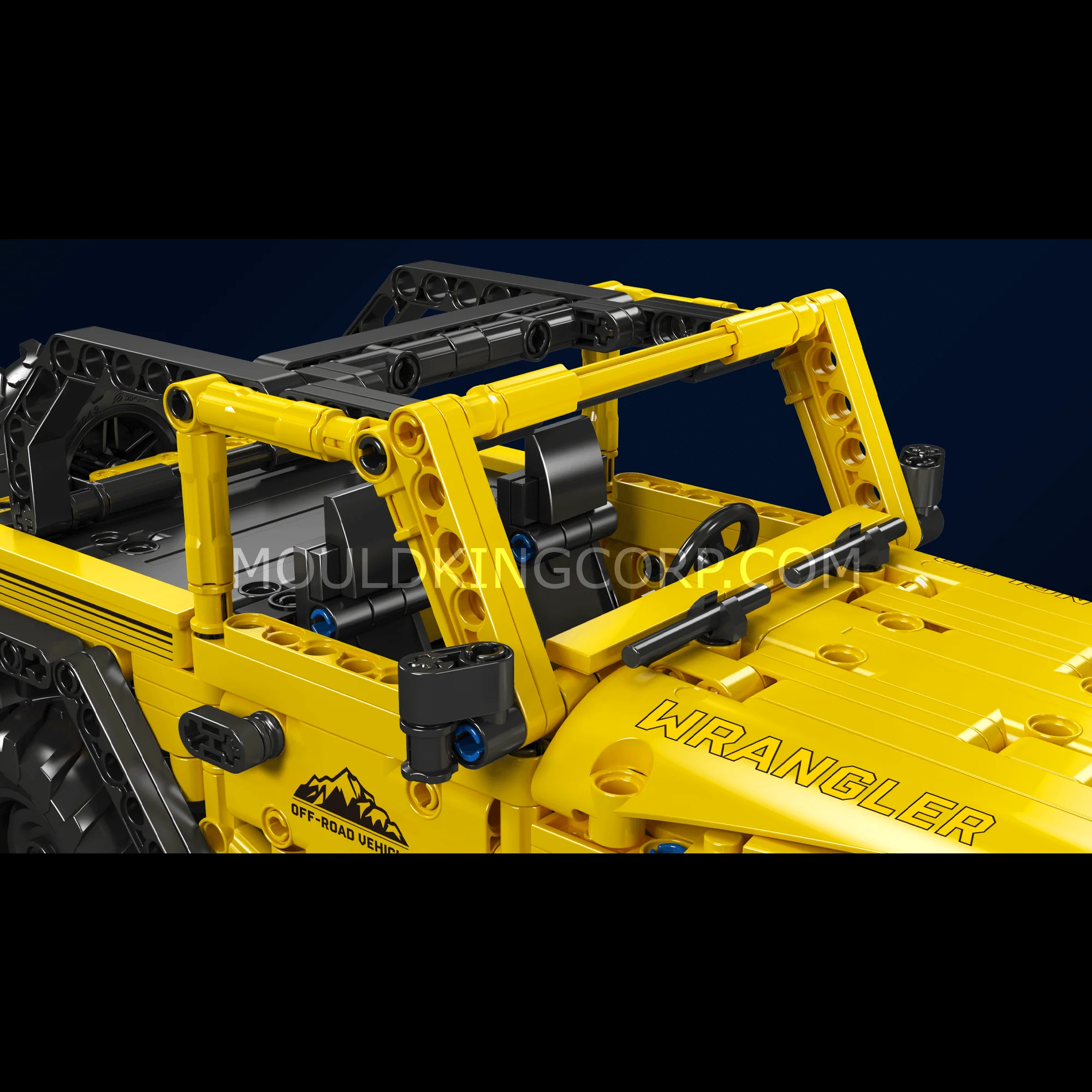 Mould King 15058 Wrangler Off-road Car Model Building Set | 746 PCS - Image 4