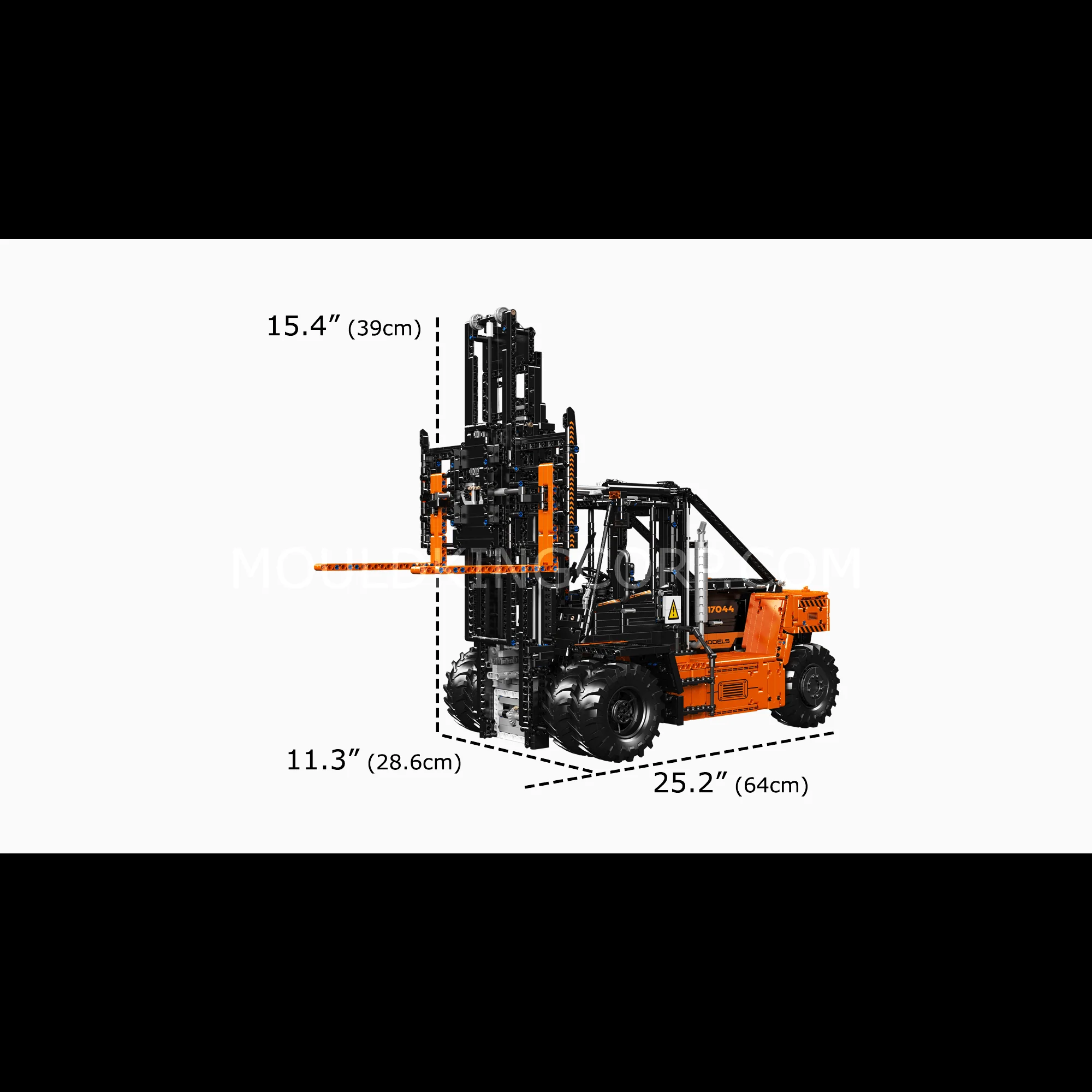 Mould King 17044/17045 Heavy-Duty Forklift Remote Controlled Building Set | 4,579 Pcs - Image 12