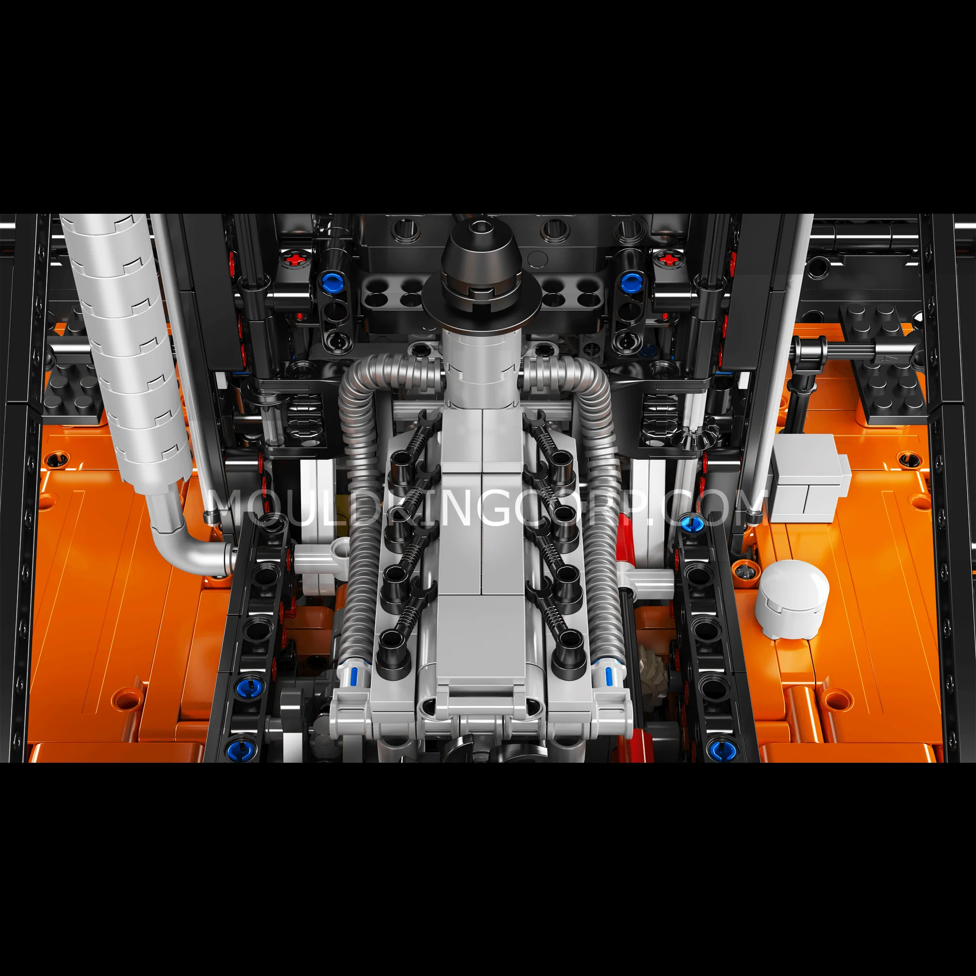 Mould King 17044/17045 Heavy-Duty Forklift Remote Controlled Building Set | 4,579 Pcs - Image 9