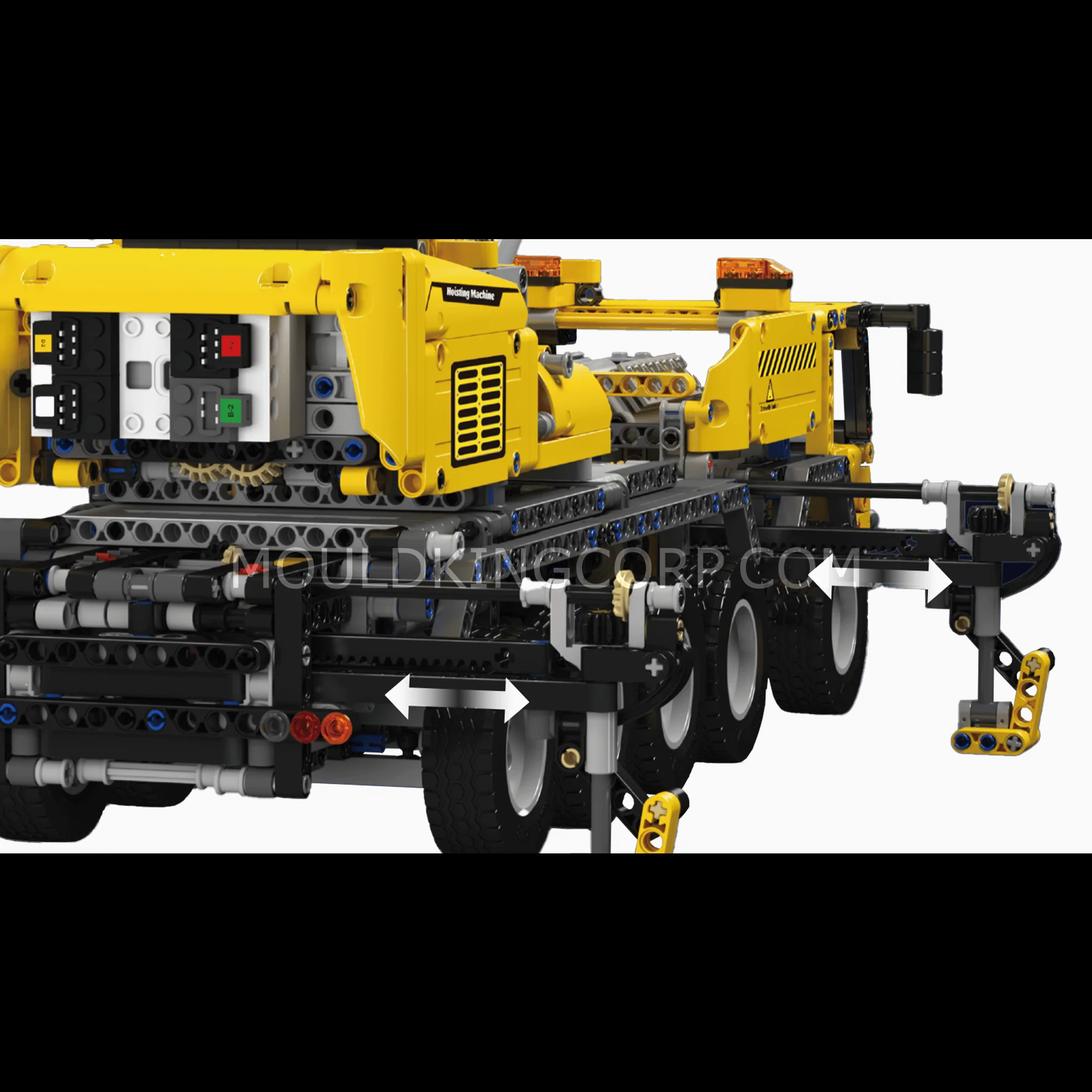 Mould King 17047 Mechanical Crane C+ Building Set | 2,688 Pcs - Image 4