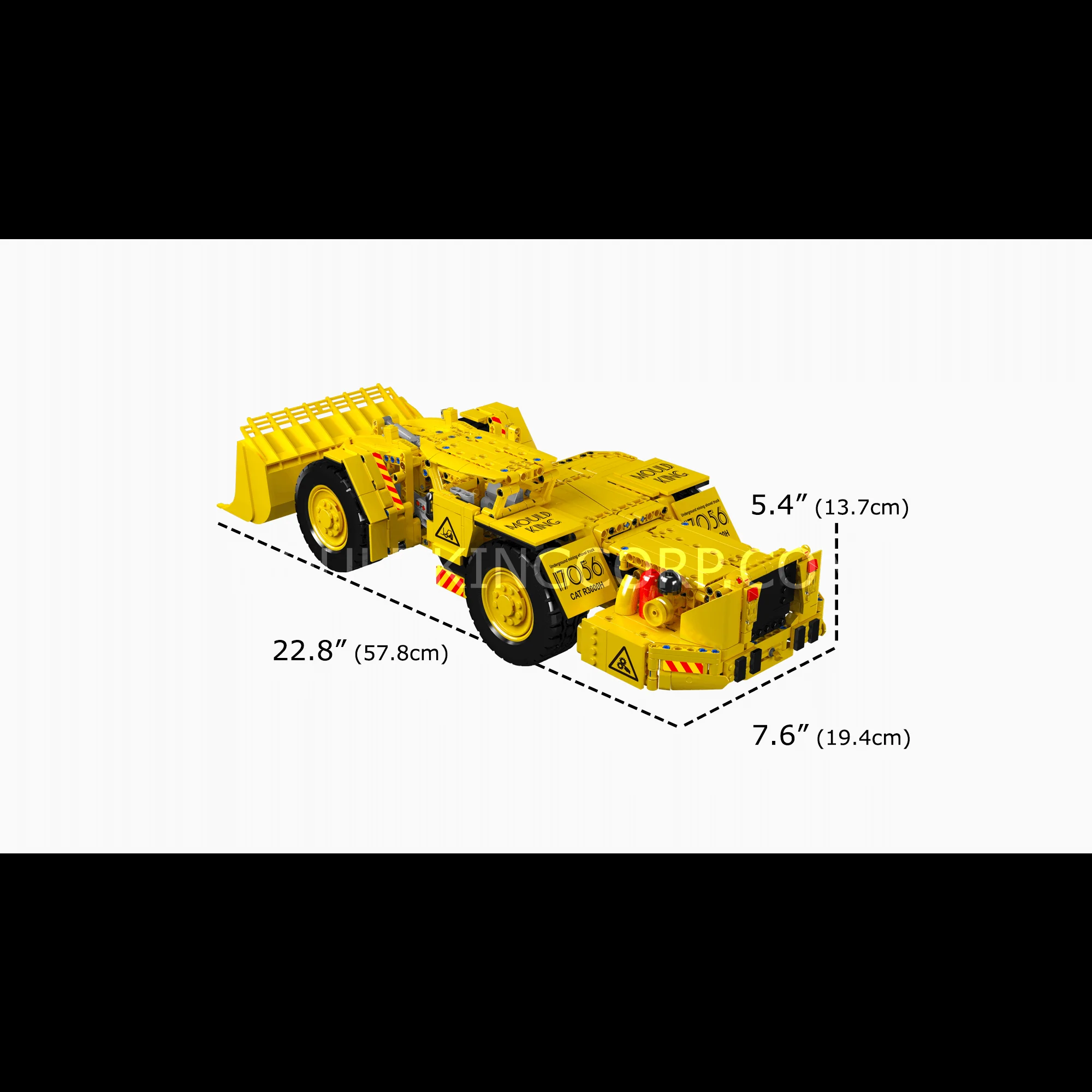 Mould King 17056 R3000H Mine Loader Building Set | 1,396 Pcs - Image 6