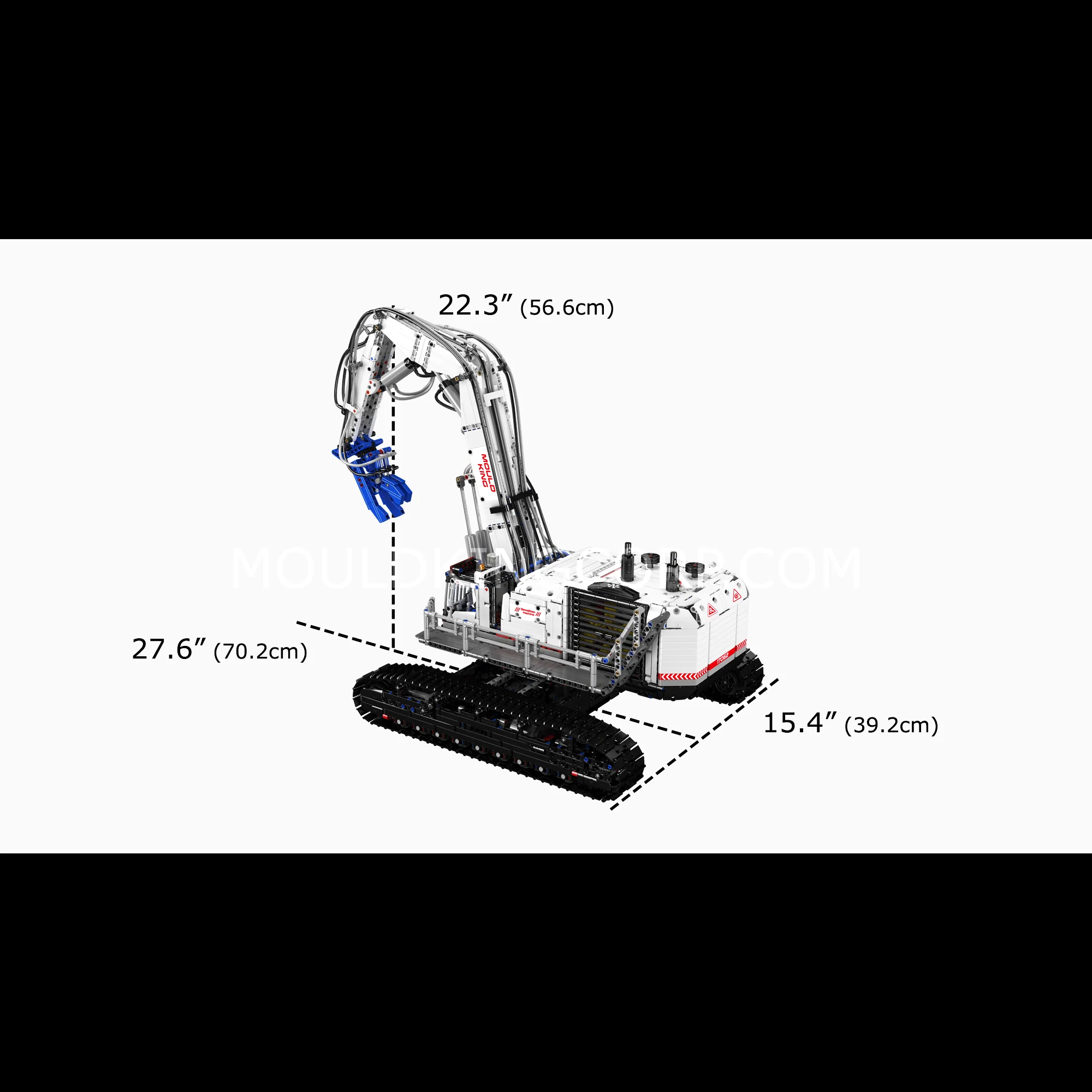 Mould King 17062 Remote-Controlled Demolition Excavator Building Set | 4,195 Pcs - Image 6
