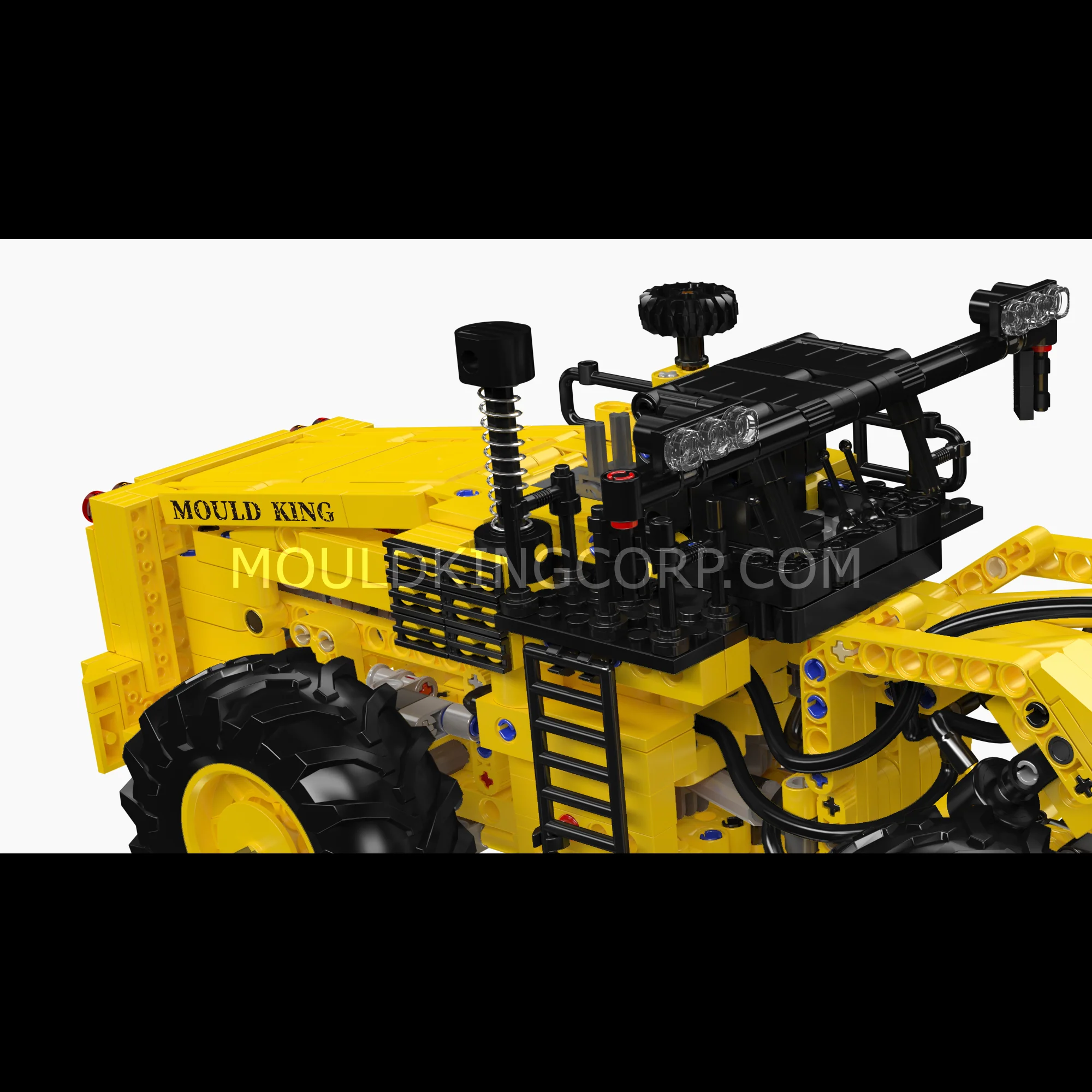 Mould King 17068 The L2350 Pneumatic Wheel Loader Building Set | 1,028 Pcs - Image 3