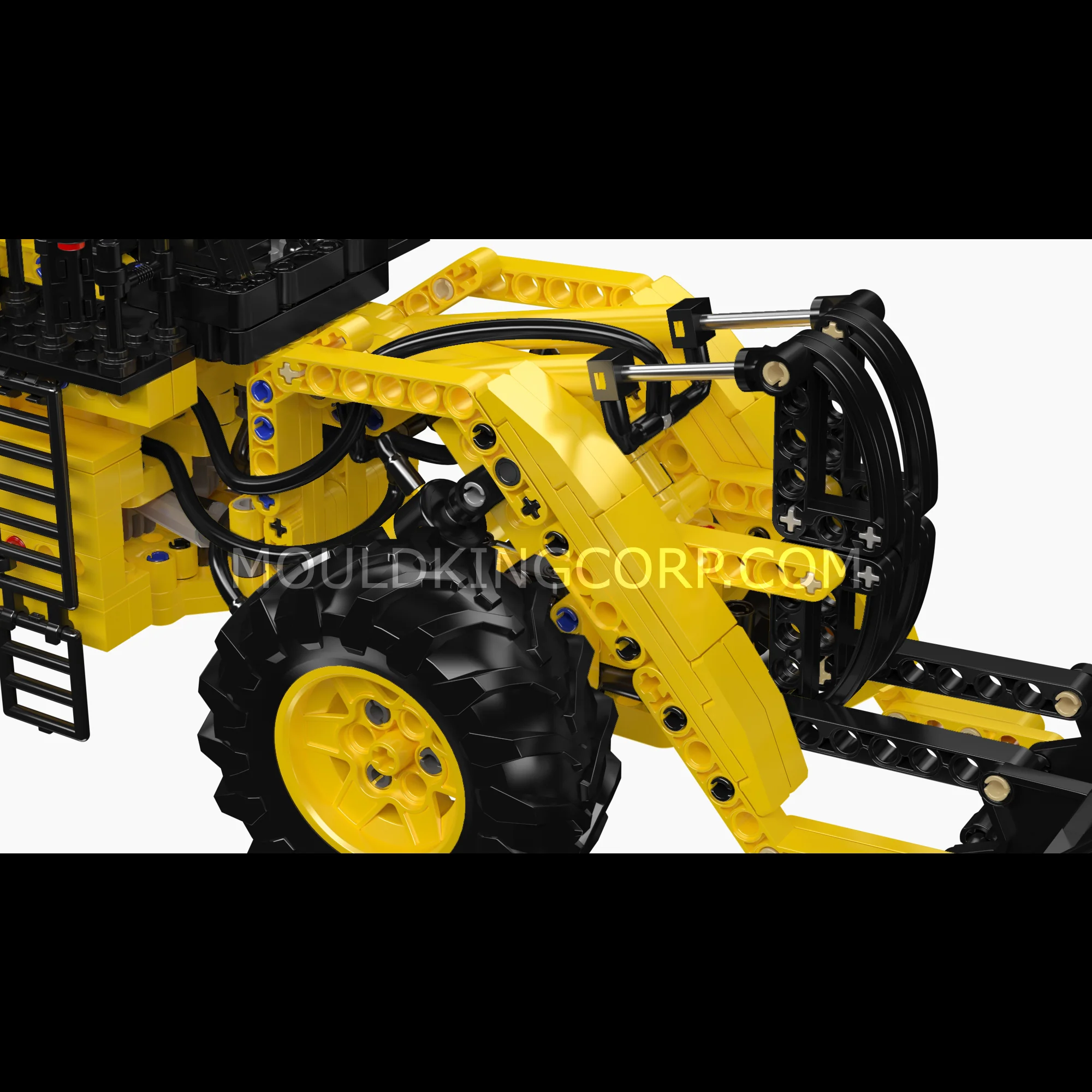 Mould King 17068 The L2350 Pneumatic Wheel Loader Building Set | 1,028 Pcs - Image 5