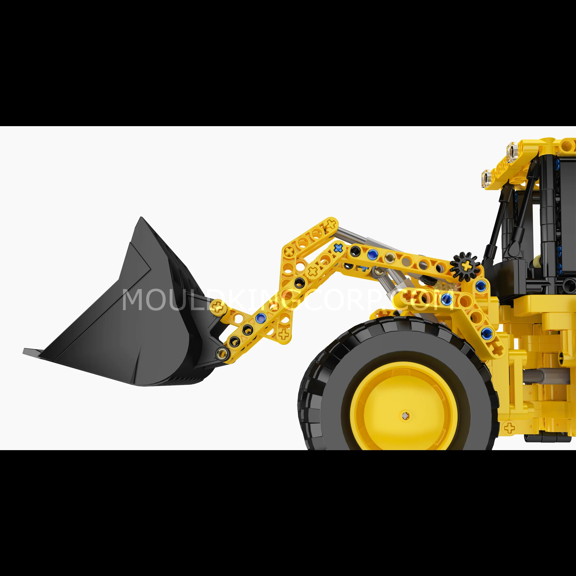Mould King 17084 972M Wheel Loader Building Set | 910 Pcs - Image 3