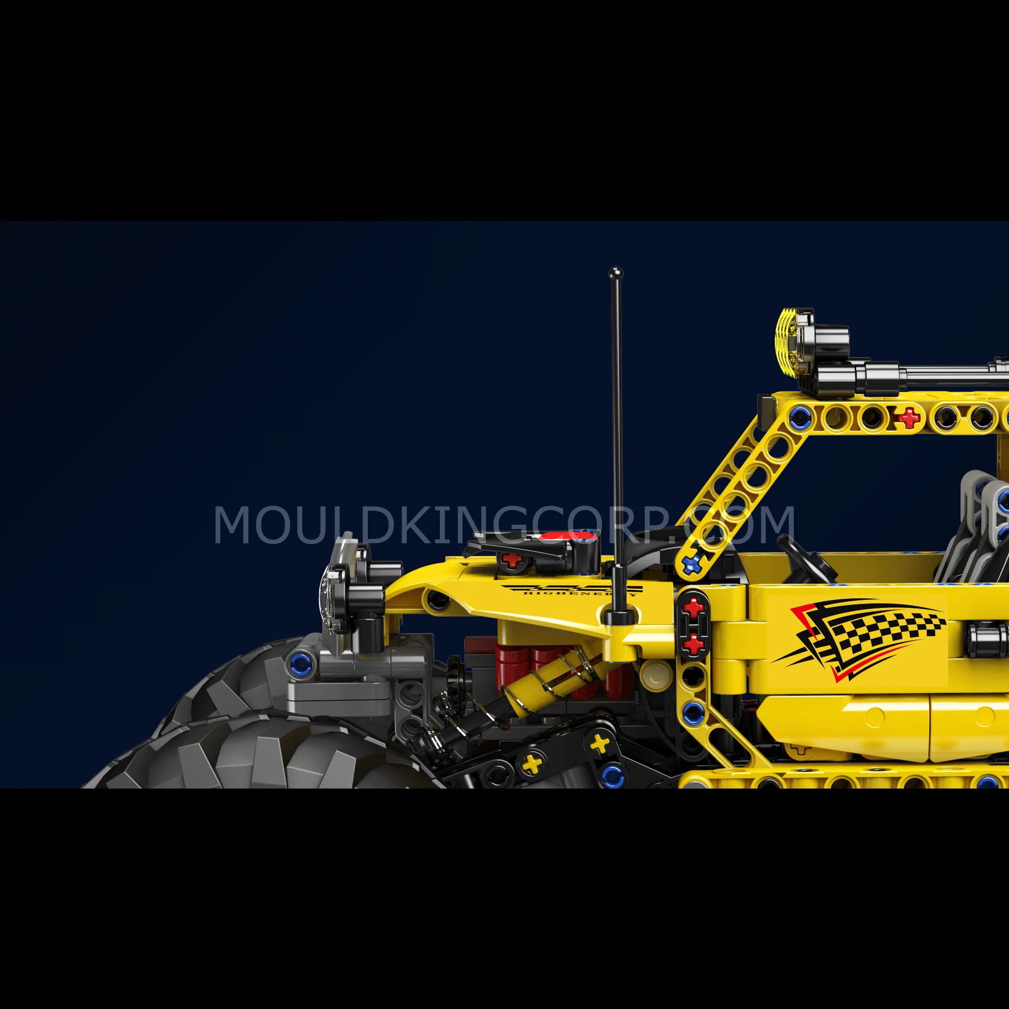 Mould King 18021 Off-road Climbing Vehicle ATV Building Set | 1,120 Pcs - Image 3