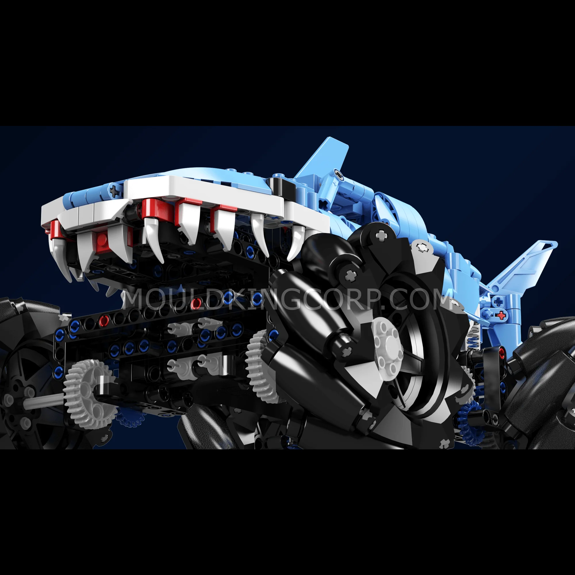 Mould King 18032 Remote Controlled Monster Truck Megalodon Building Set | 786 Pcs - Image 4