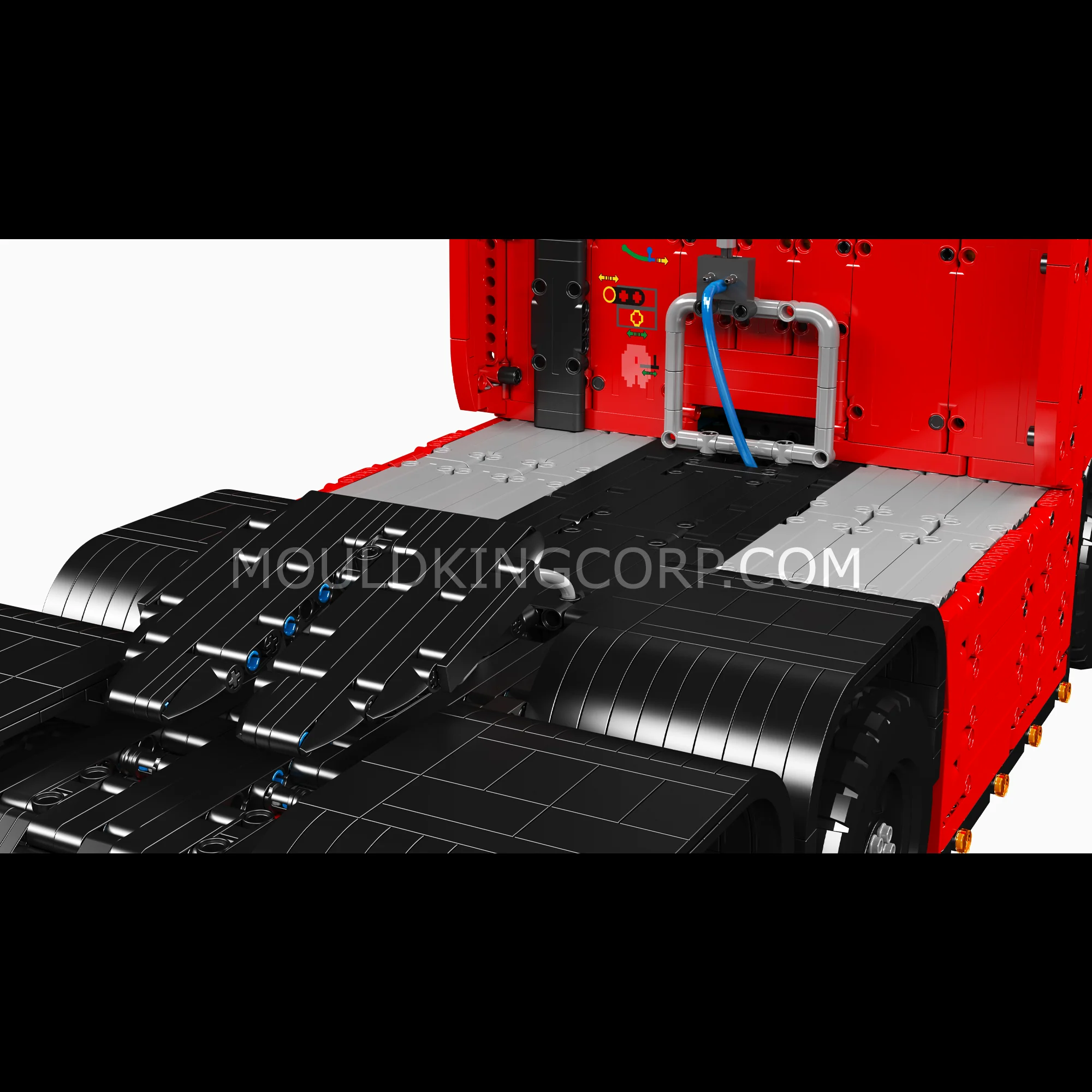 Mould King 19015 FH16 Remote Controlled Pneumatic Tractor Truck Building Set | 4,608 Pcs - Image 5