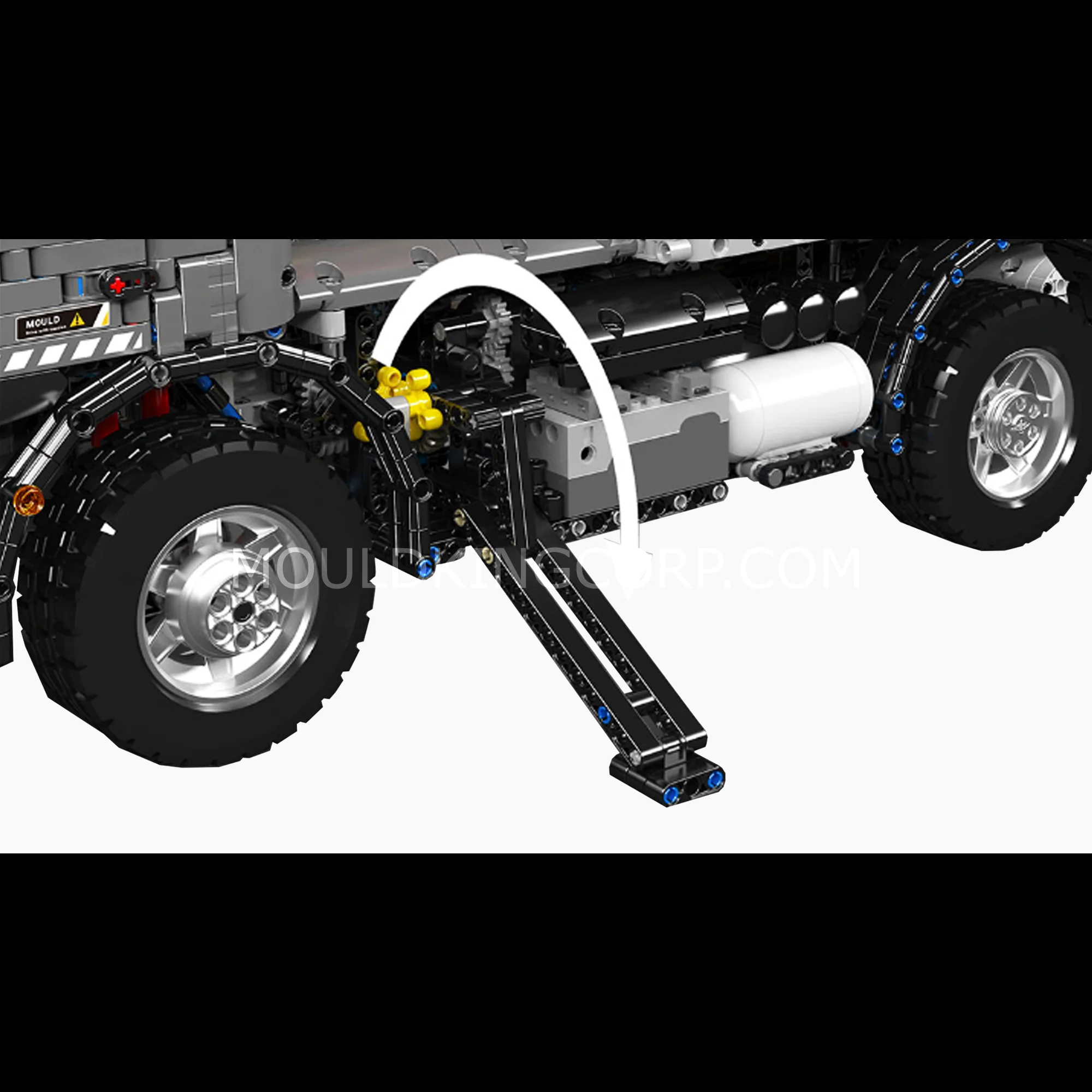 Mould King 19016 Remote Controlled Crane Truck Building Set | 3,757 Pcs - Image 3