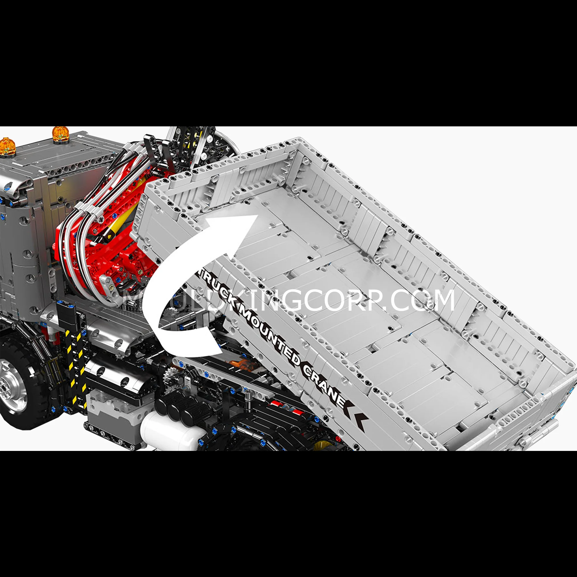 Mould King 19016 Remote Controlled Crane Truck Building Set | 3,757 Pcs - Image 4