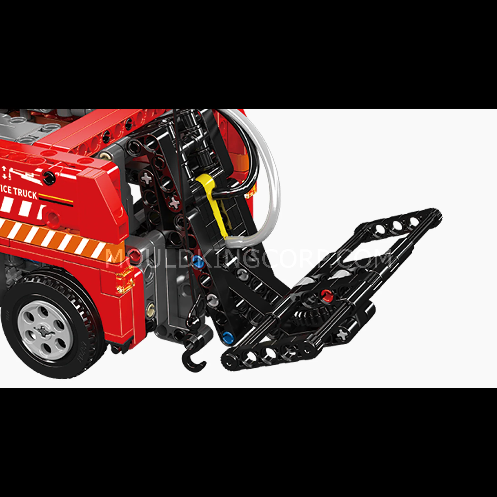 Mould King 19017 Scania Pneumatic Rescue Truck Building Set | 1,653 Pcs - Image 5
