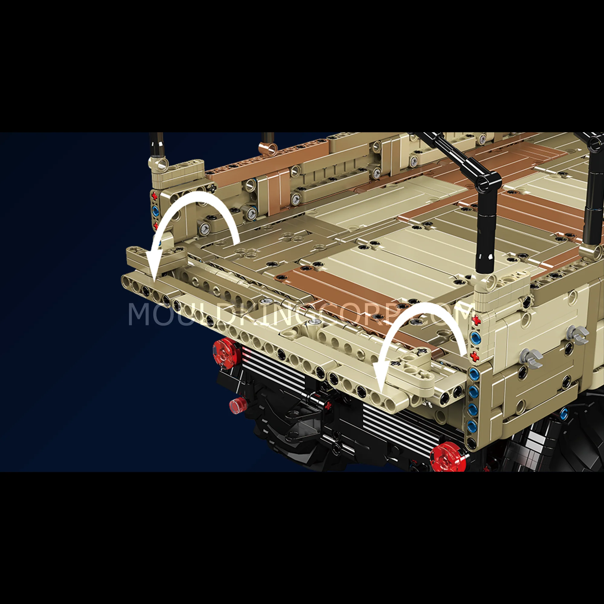 Mould King 20039/20040 Remote Control KOLOS 8X8 Truck Building Set | 4,733 Pcs - Image 8