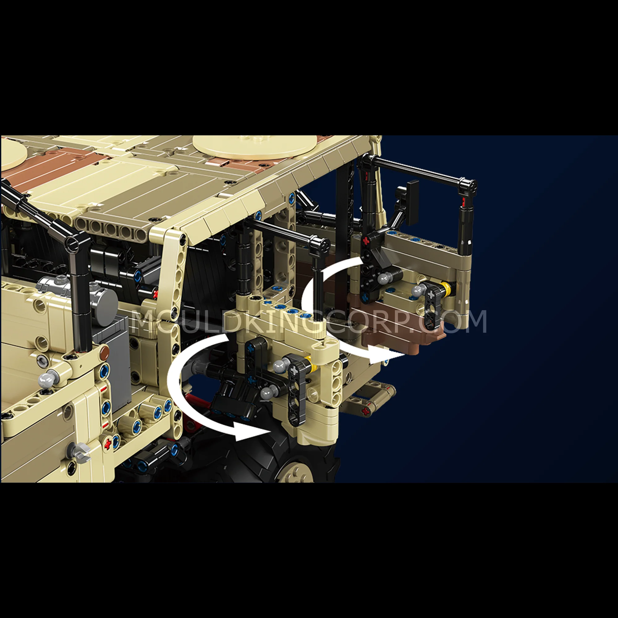 Mould King 20039/20040 Remote Control KOLOS 8X8 Truck Building Set | 4,733 Pcs - Image 9