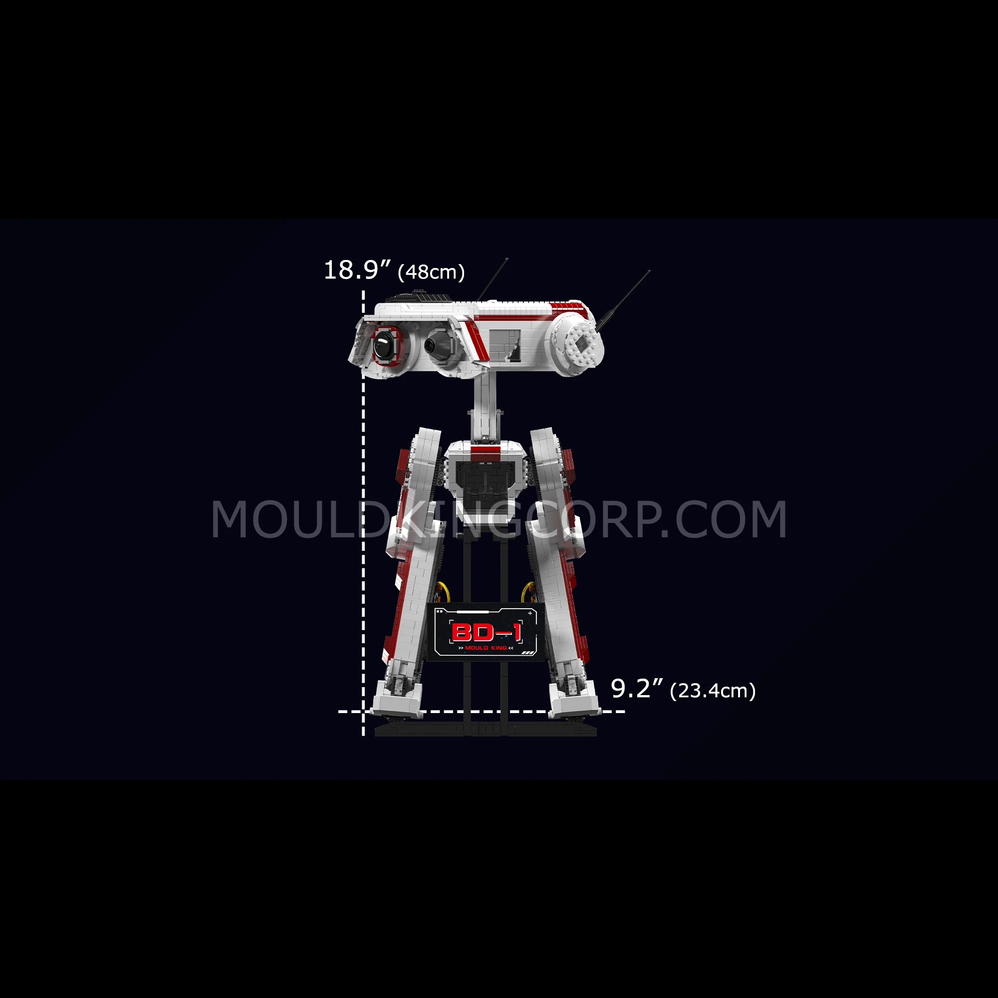Mould King 21052 DB-1 Exploration Robot Building Set | 2,052 Pcs - Image 6