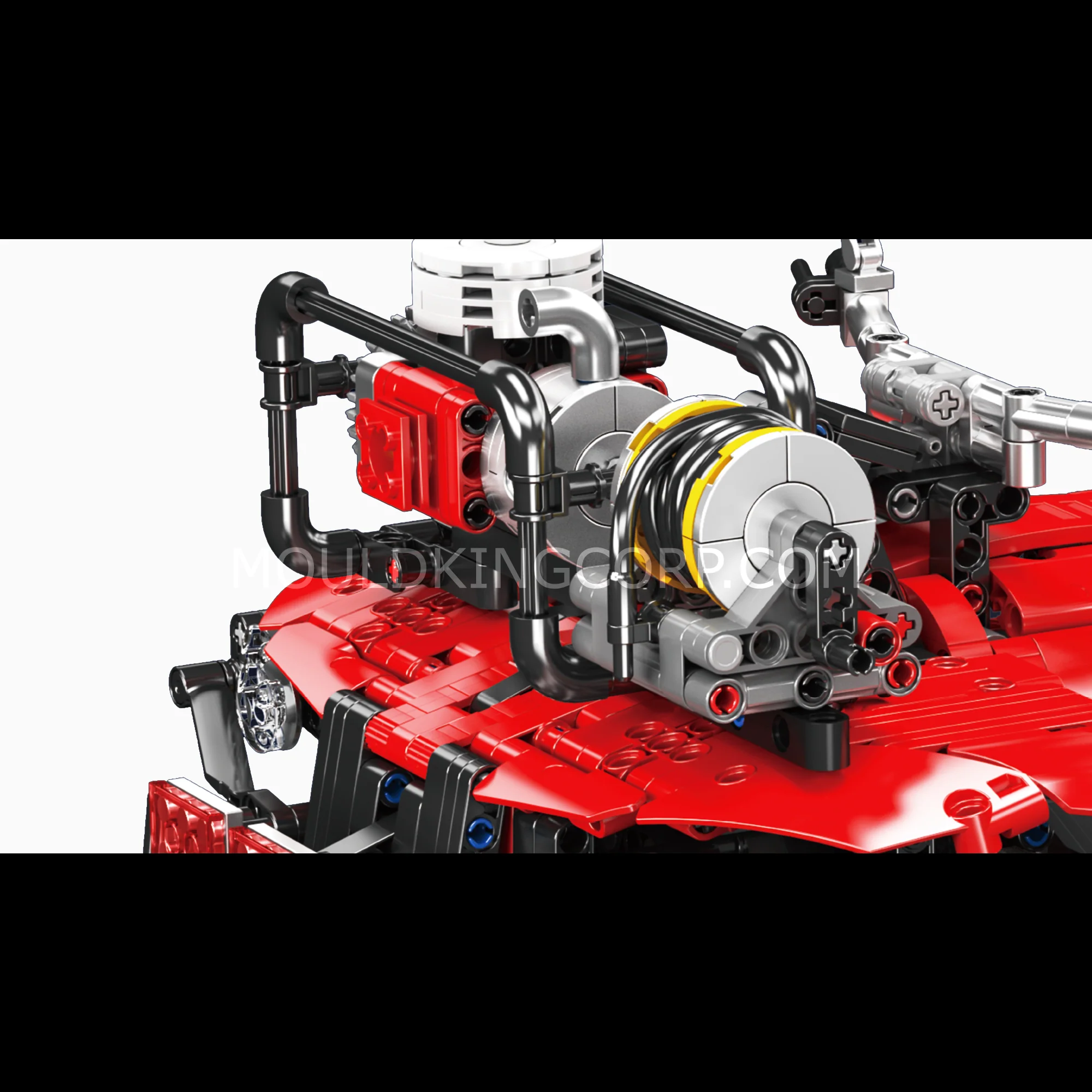 Mould King 23003 ATV Firefighting Rescue Vehicle Building Set | 2,100 Pcs - Image 3
