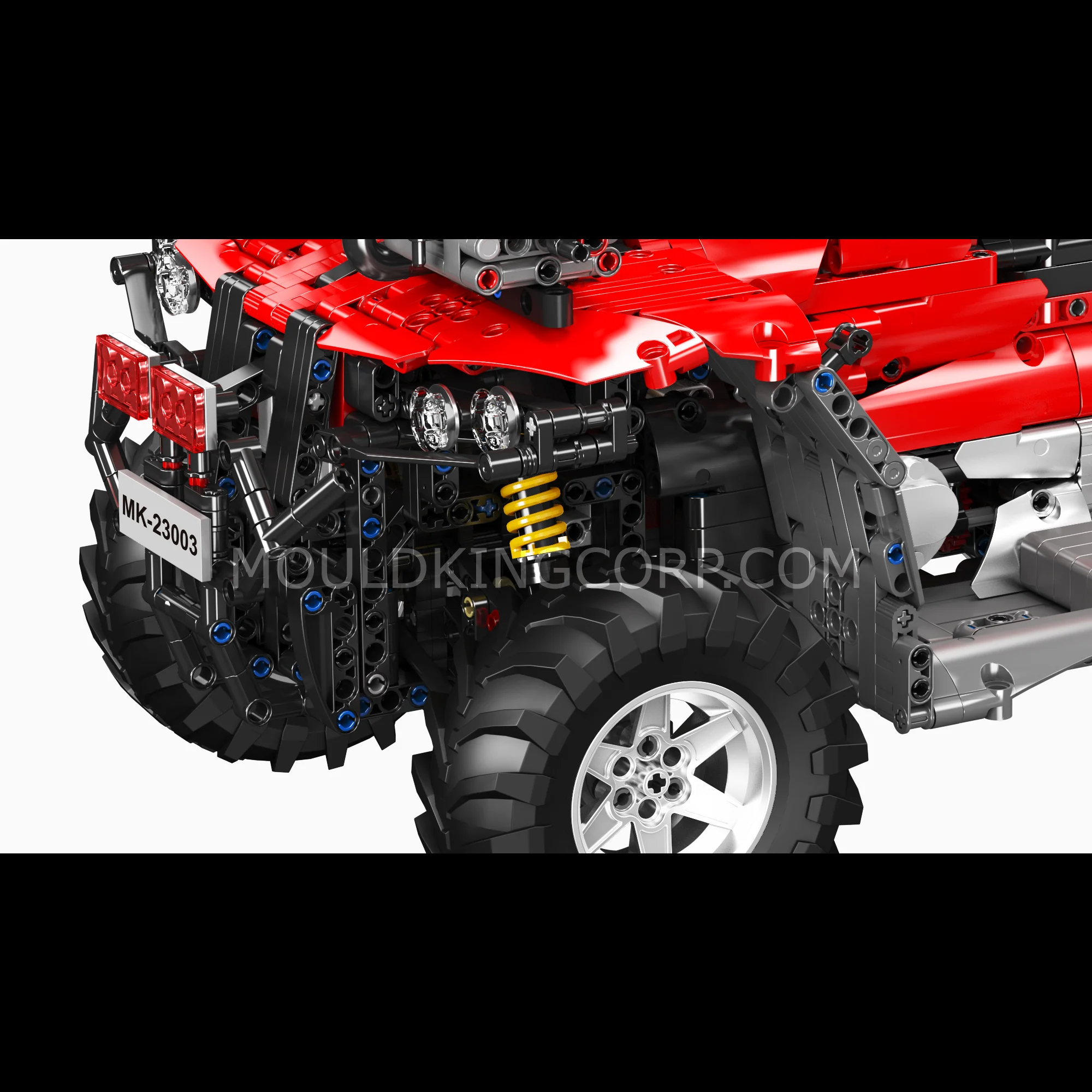Mould King 23003 ATV Firefighting Rescue Vehicle Building Set | 2,100 Pcs - Image 5