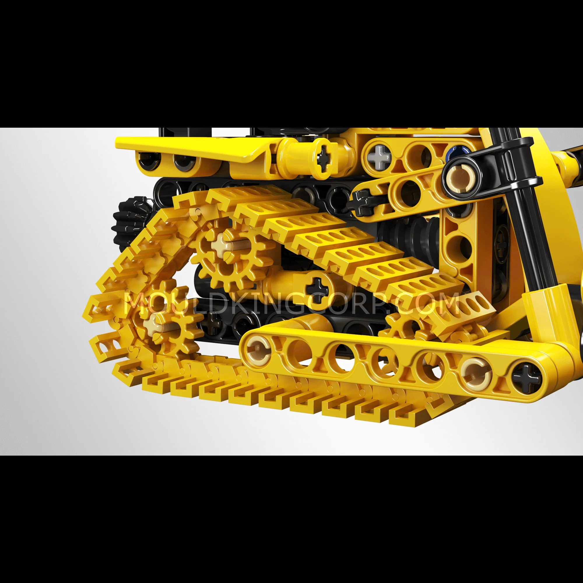 Mould King 24020 Crawler Bulldozer Building Toy Set | 244 PCS - Image 4