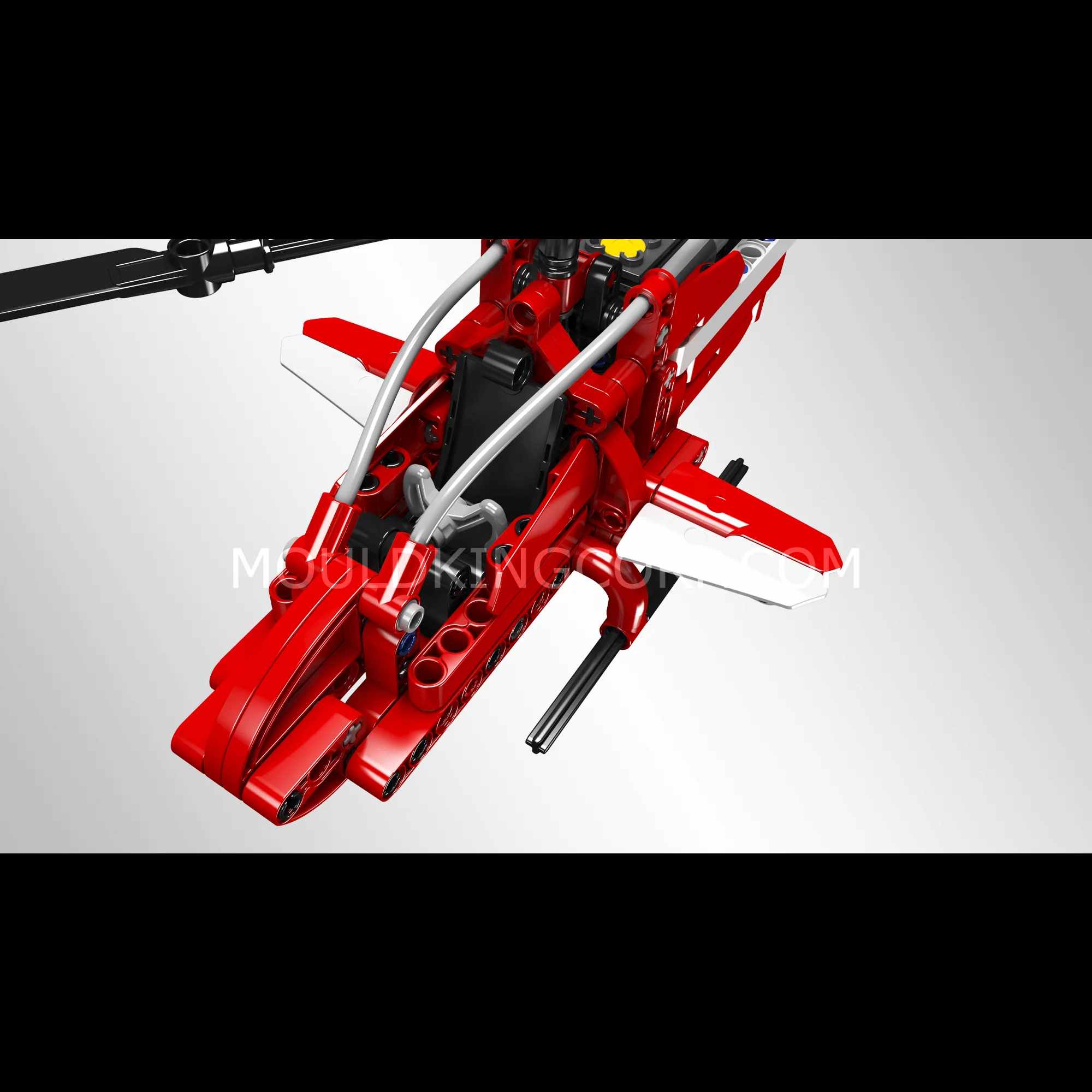 Mould King 24022 Sparrow Helicopter Building Toy Set | 266 PCS - Image 3