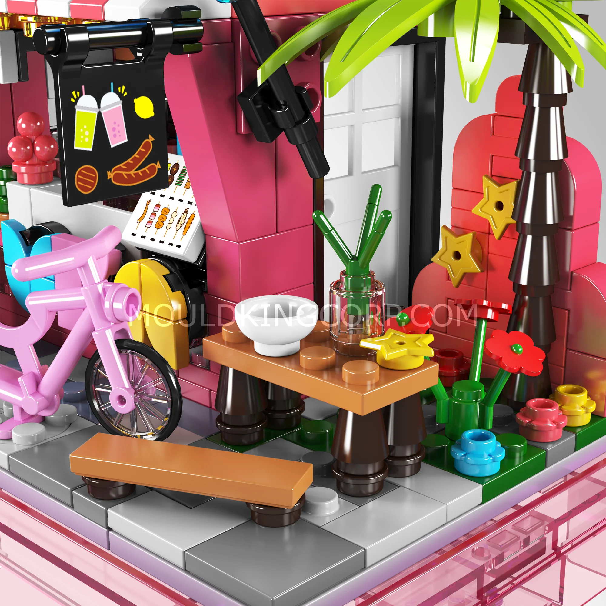 Mould King 24039 Gourmet Food Shop Building Set | 394 Pcs - Image 3