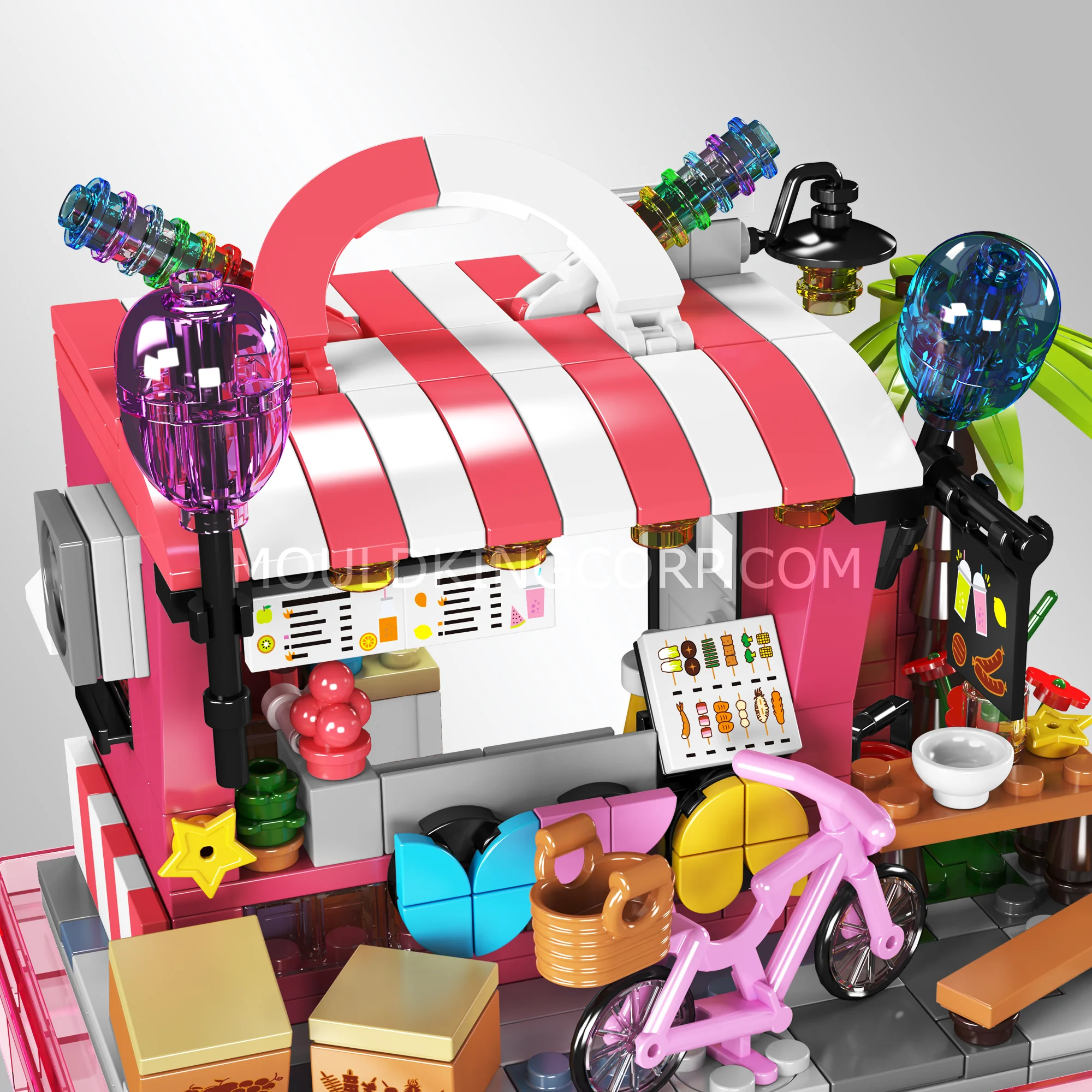 Mould King 24039 Gourmet Food Shop Building Set | 394 Pcs - Image 4