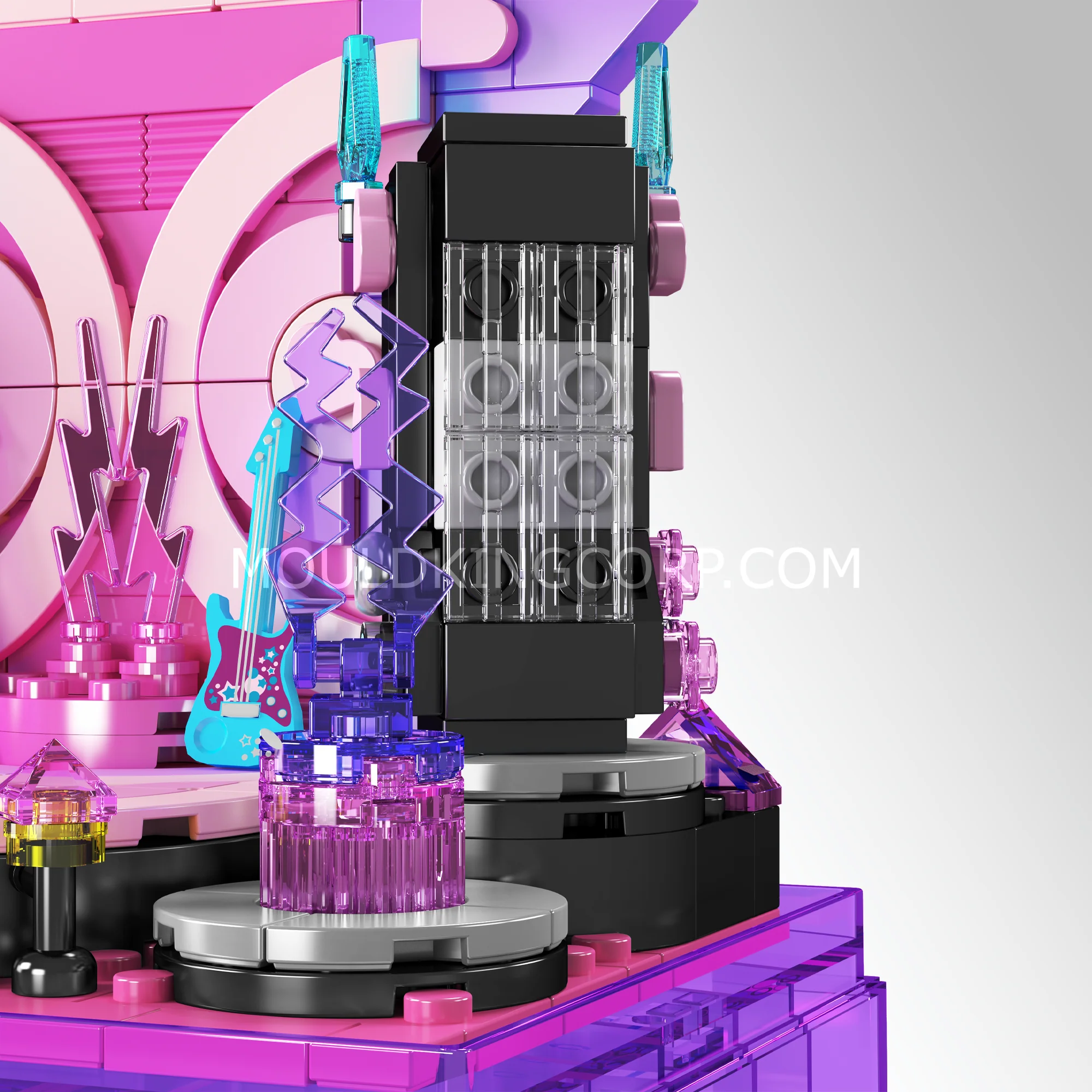 Mould King 24041 Surprise Music Stage Buidling Set | 321 Pcs - Image 3