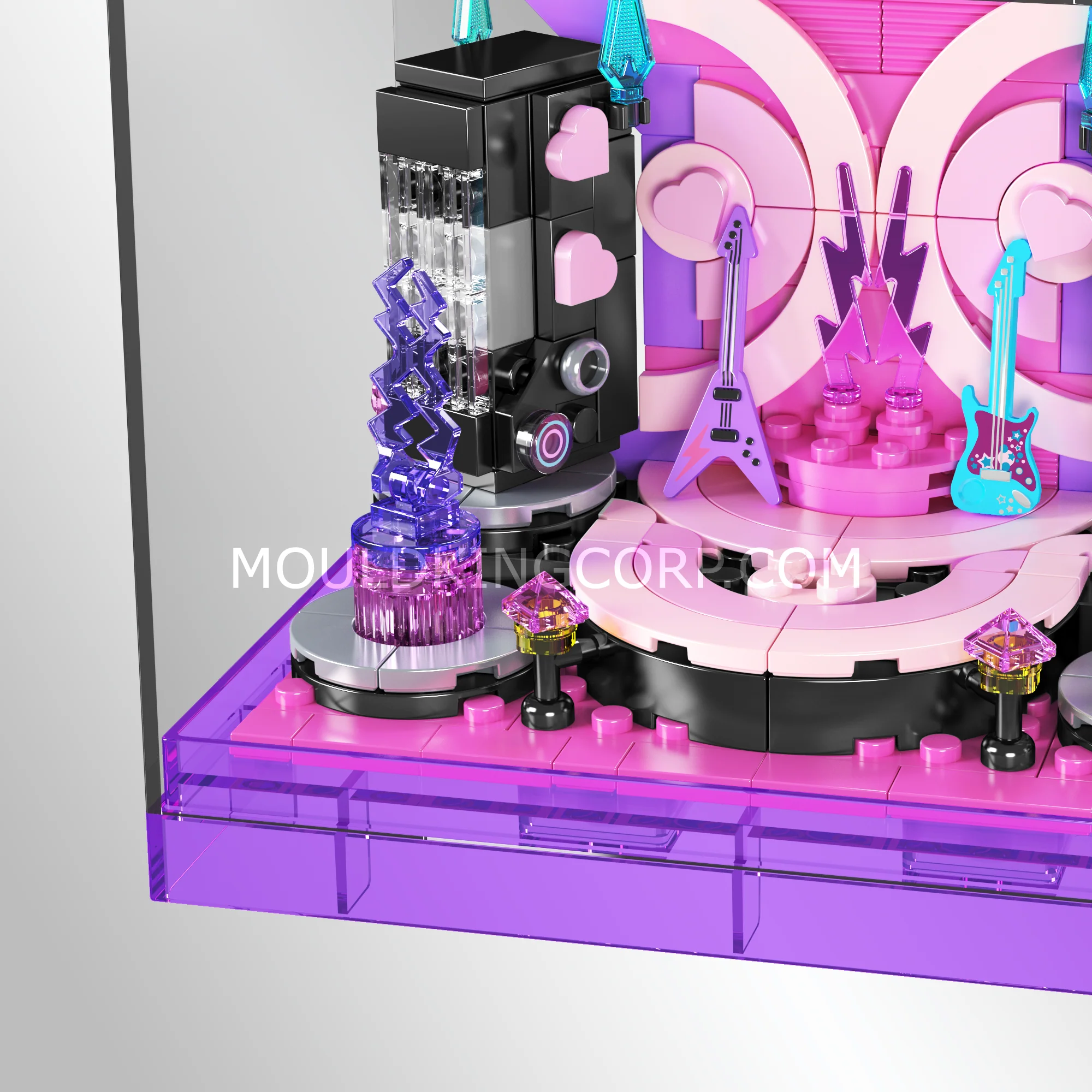 Mould King 24041 Surprise Music Stage Buidling Set | 321 Pcs - Image 4