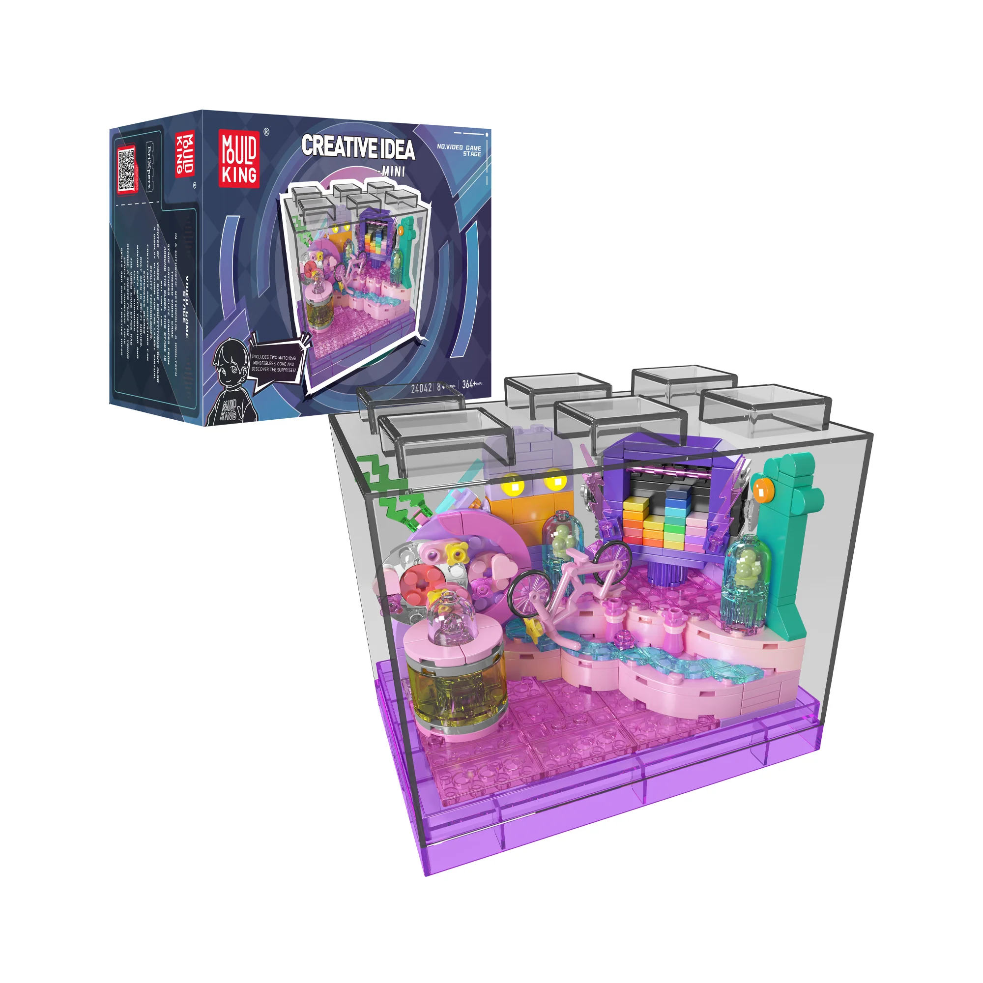 Mould King 24042 Video Game Stage Building Set | 364 Pcs