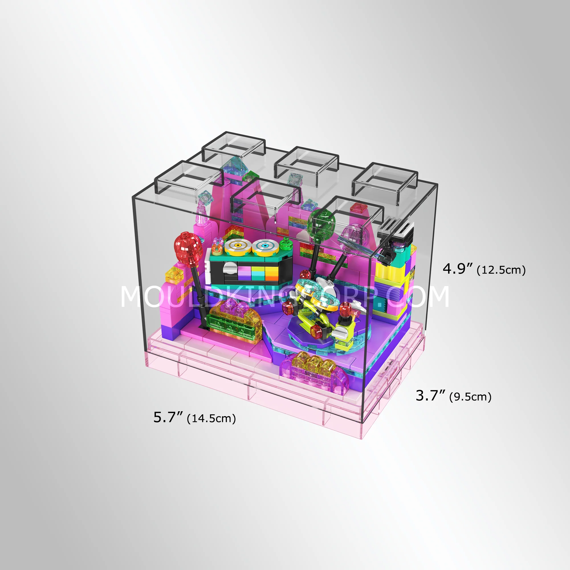 Mould King 24043 Electronic Music Stage Building Set | 369 Pcs - Image 5
