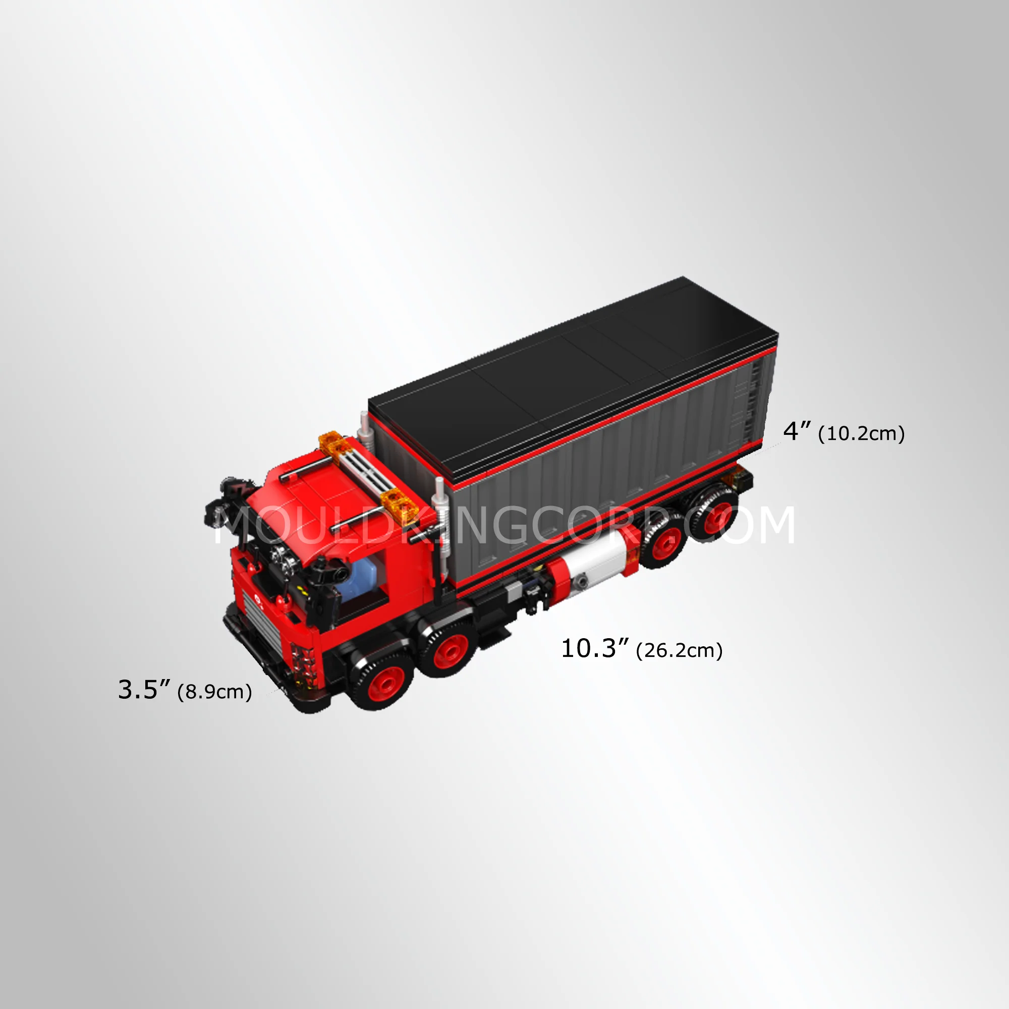 Mould King 24069 Heavy-Duty Container Truck Building Set | 630 Pcs - Image 5