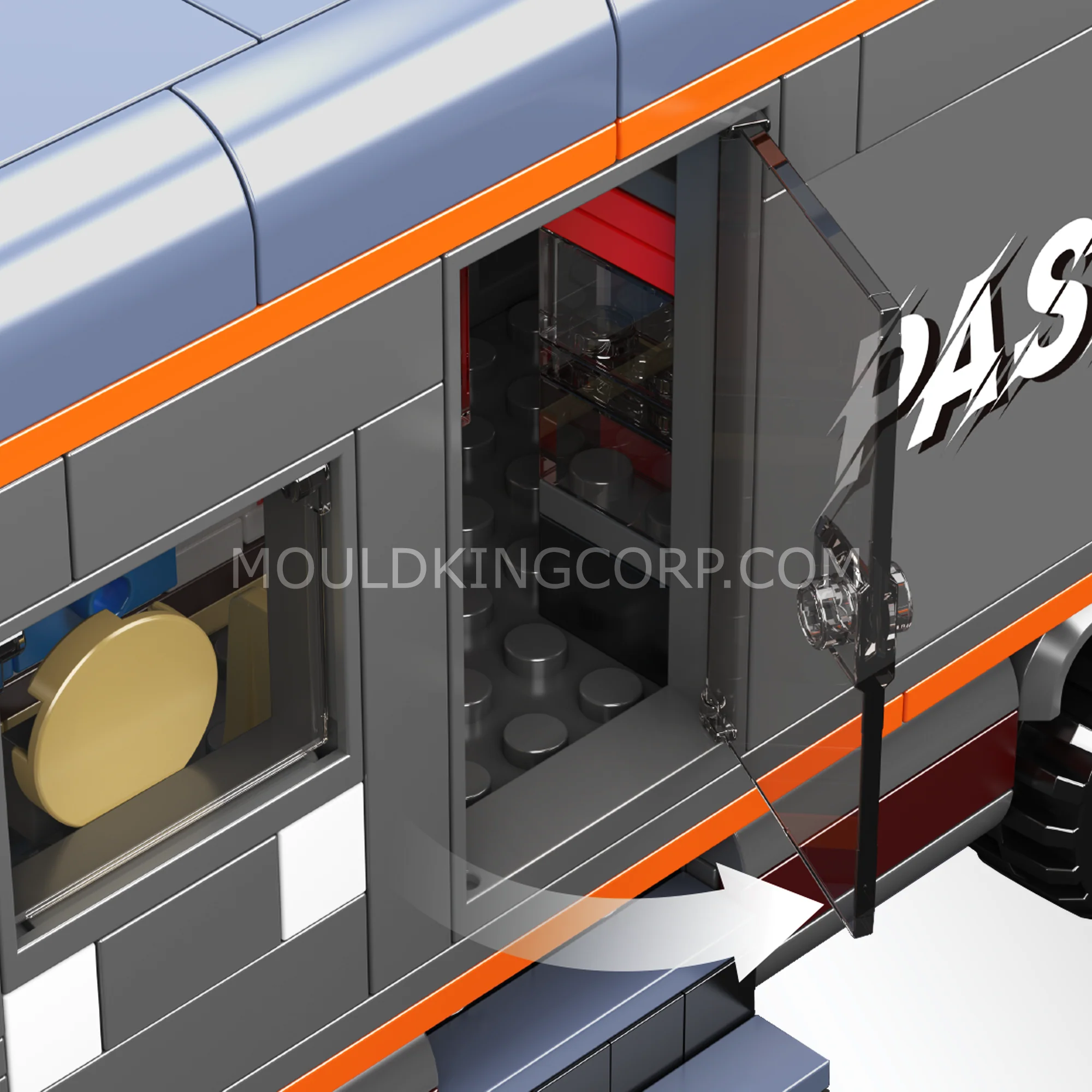 Mould King 24071 Heavy-Duty Motorhome Building Set | 615 Pcs - Image 4