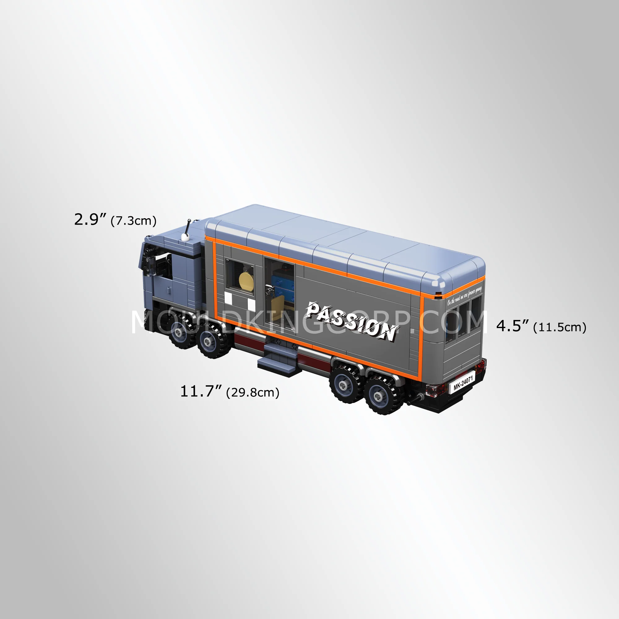 Mould King 24071 Heavy-Duty Motorhome Building Set | 615 Pcs - Image 5