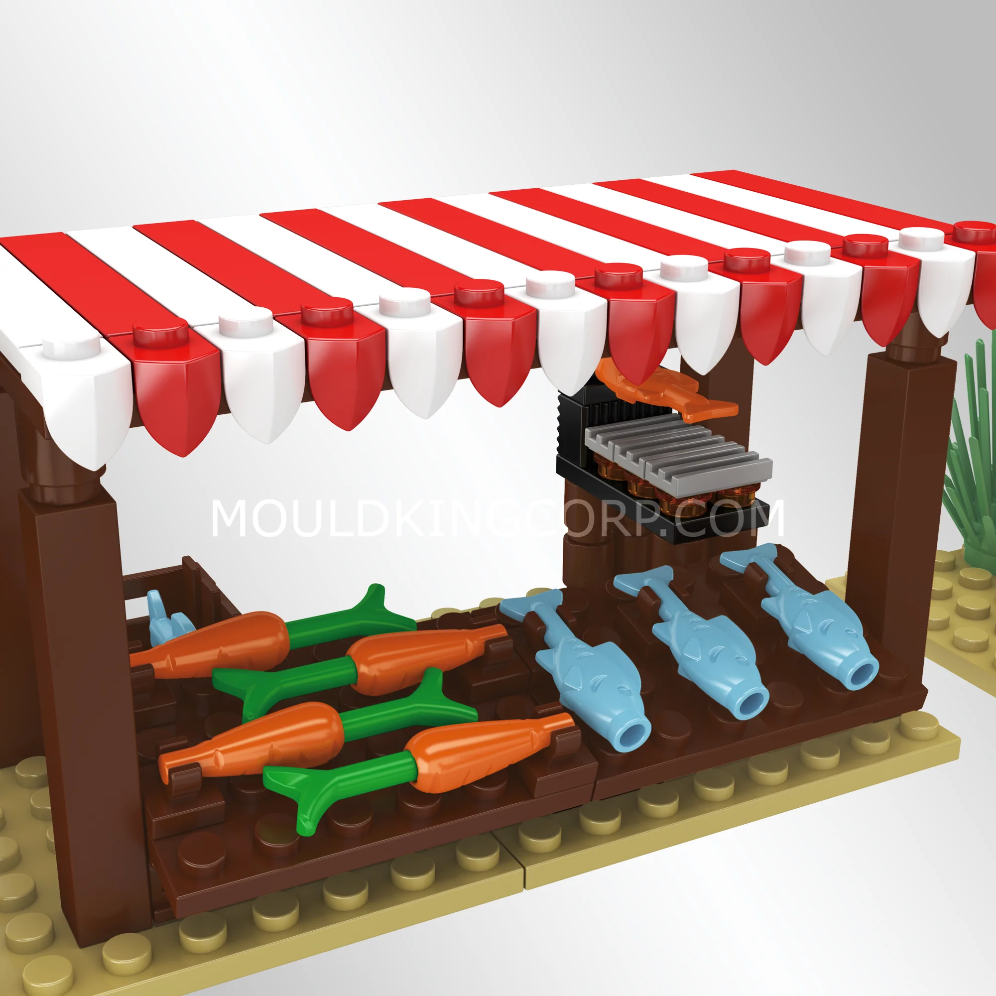 Mould King 24076 Wild West Market Building Set | 949 Pcs - Image 2