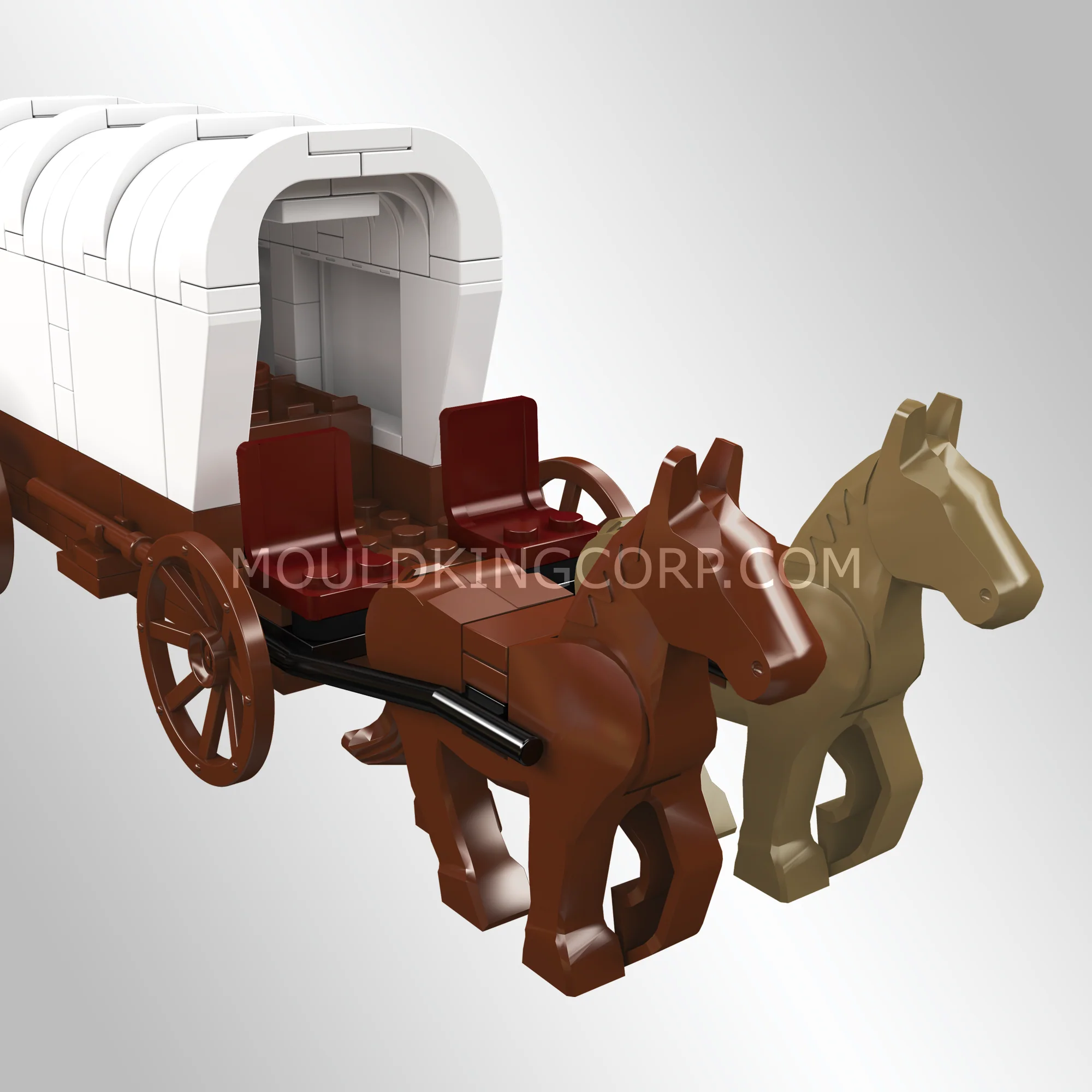 Mould King 24076 Wild West Market Building Set | 949 Pcs - Image 4