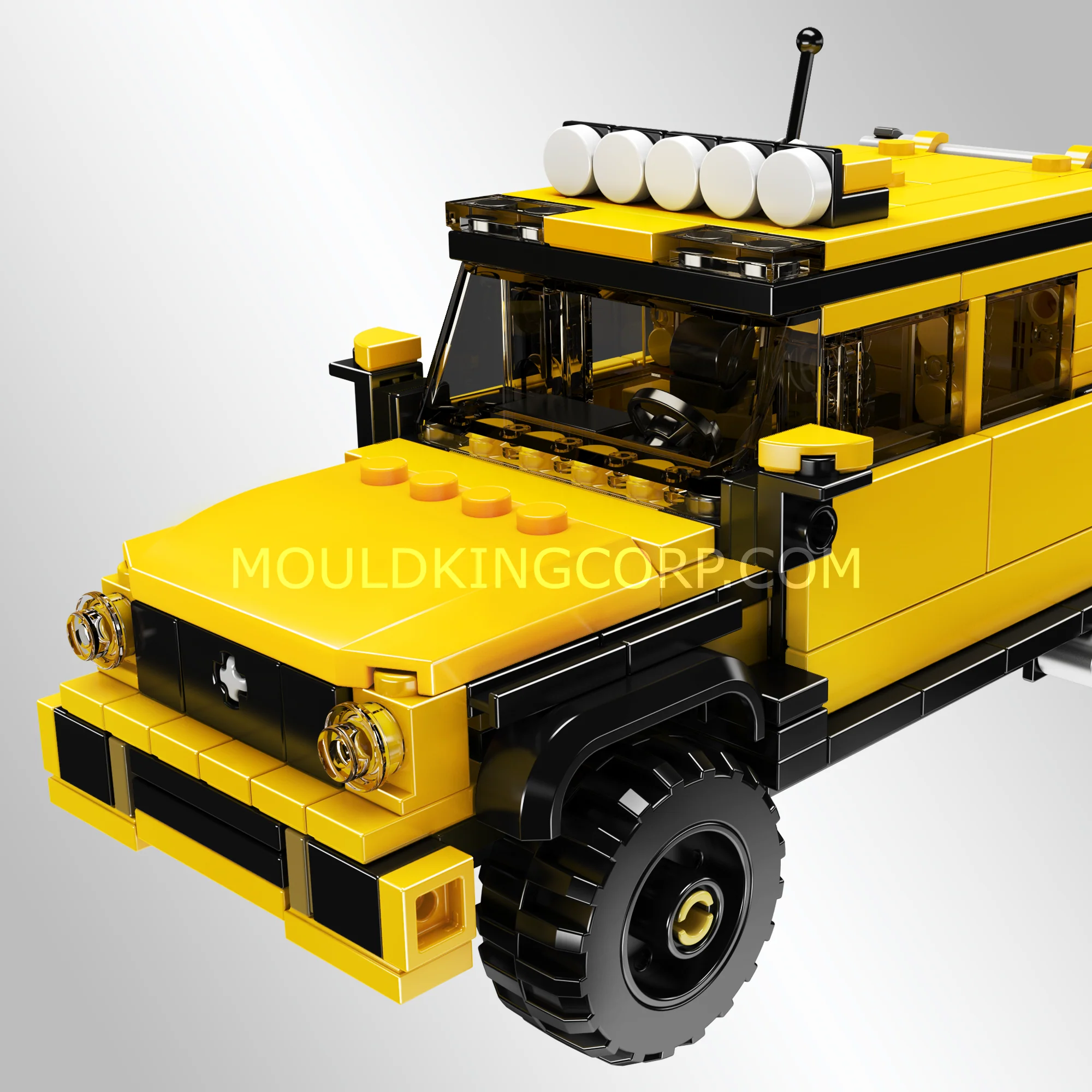 MOULD KING 24081 G63 Off-Road Vehicle Building Set | 394 Pcs - Image 4
