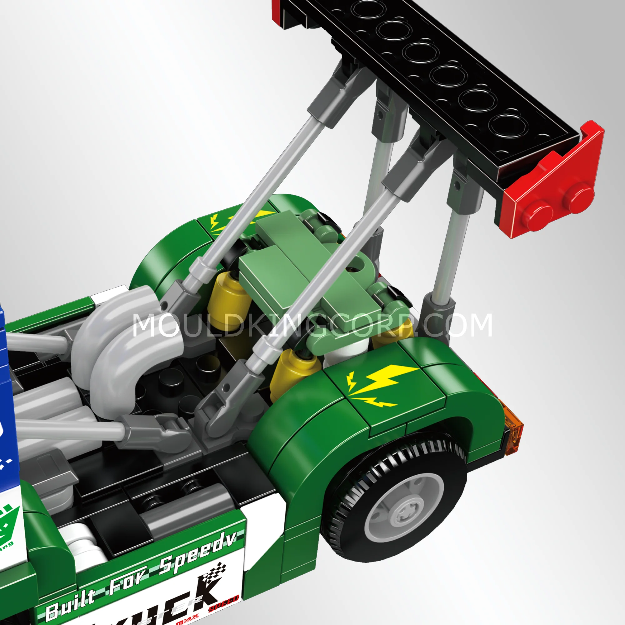 Mould King 24095 Low-Profile Racing Truck Building Set | 510 Pcs - Image 3