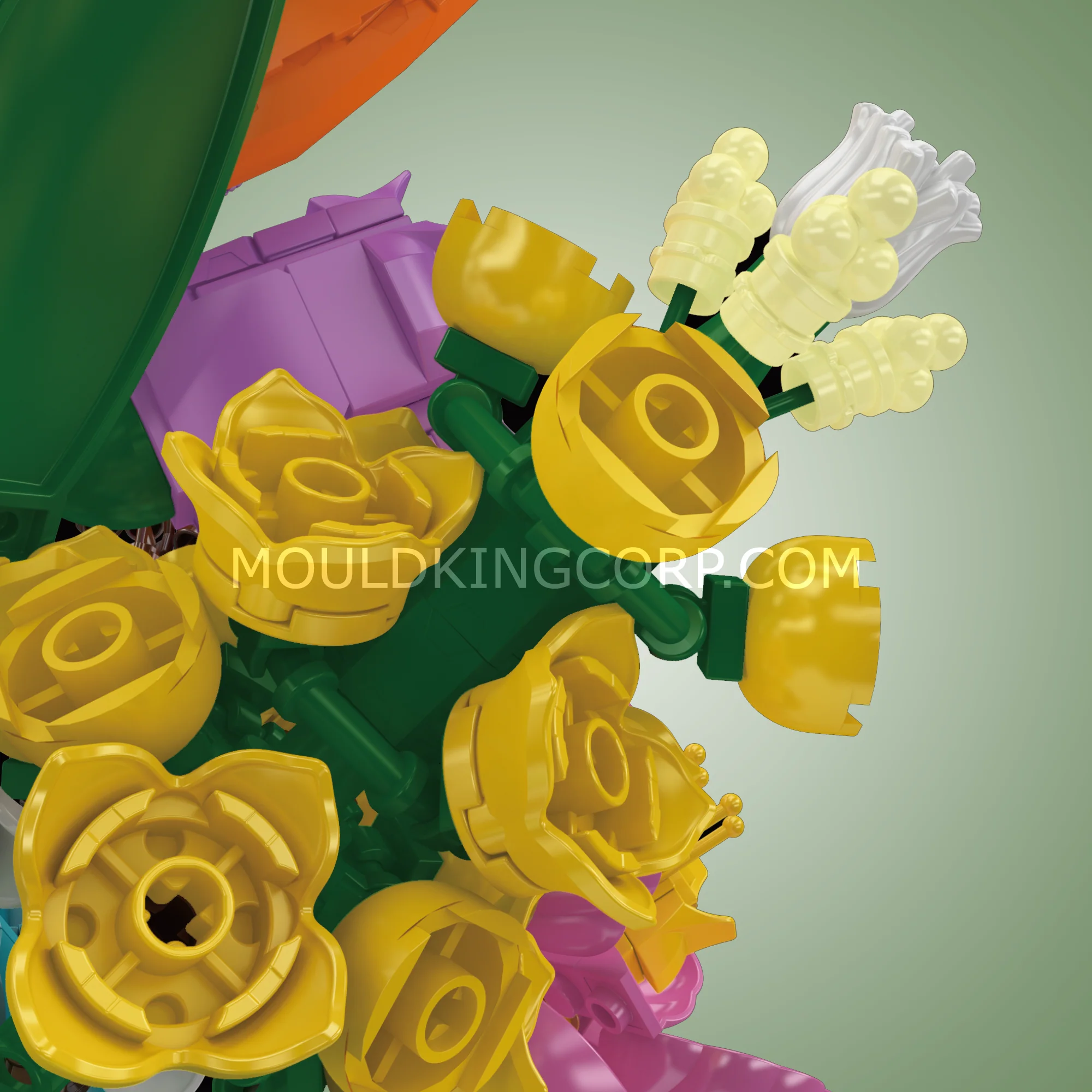 Mould King 24097 Nature's Blossom Building Set | 1,189 Pcs - Image 2