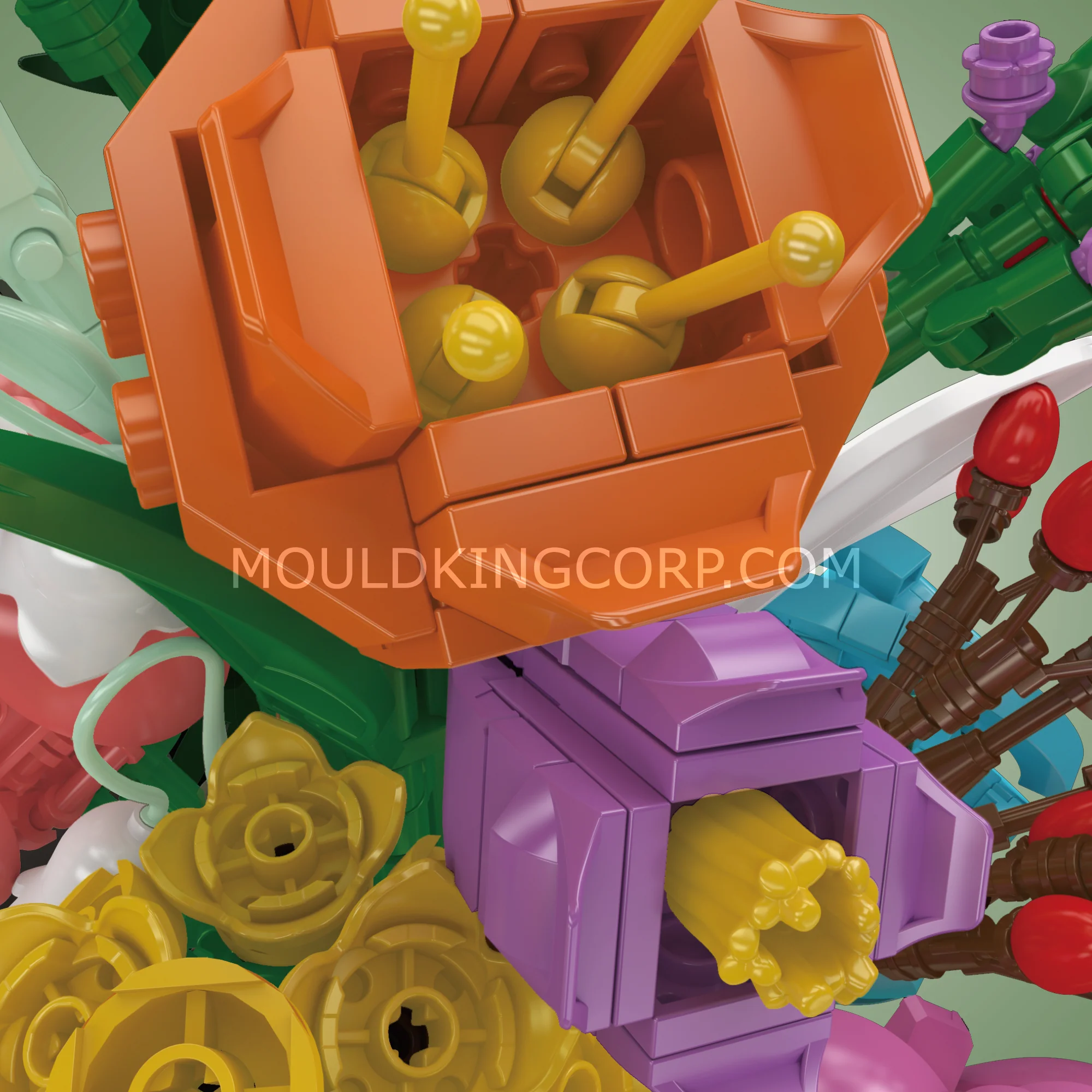 Mould King 24097 Nature's Blossom Building Set | 1,189 Pcs - Image 3