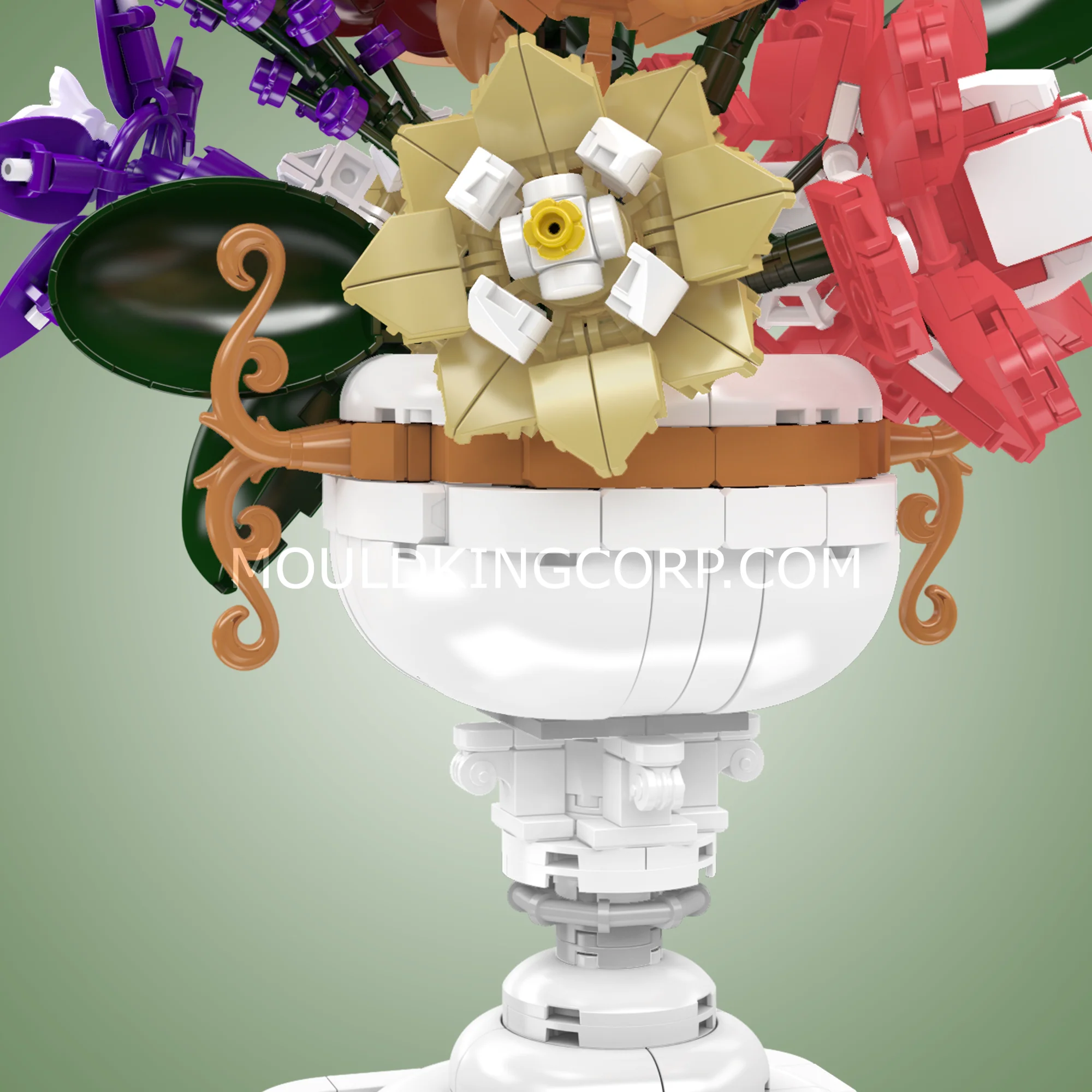 Mould King 24098 Everlasting Floral Art Building Set | 903 Pcs - Image 5