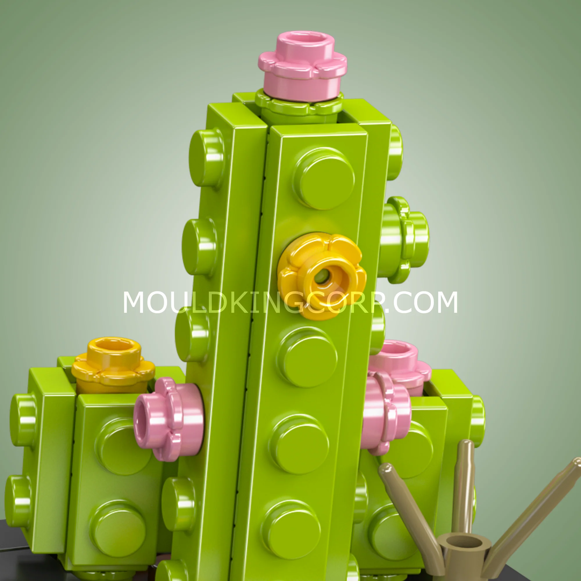 Mould King 24114 Mini Potted Flower Building Set | 227 Pcs - Image 4
