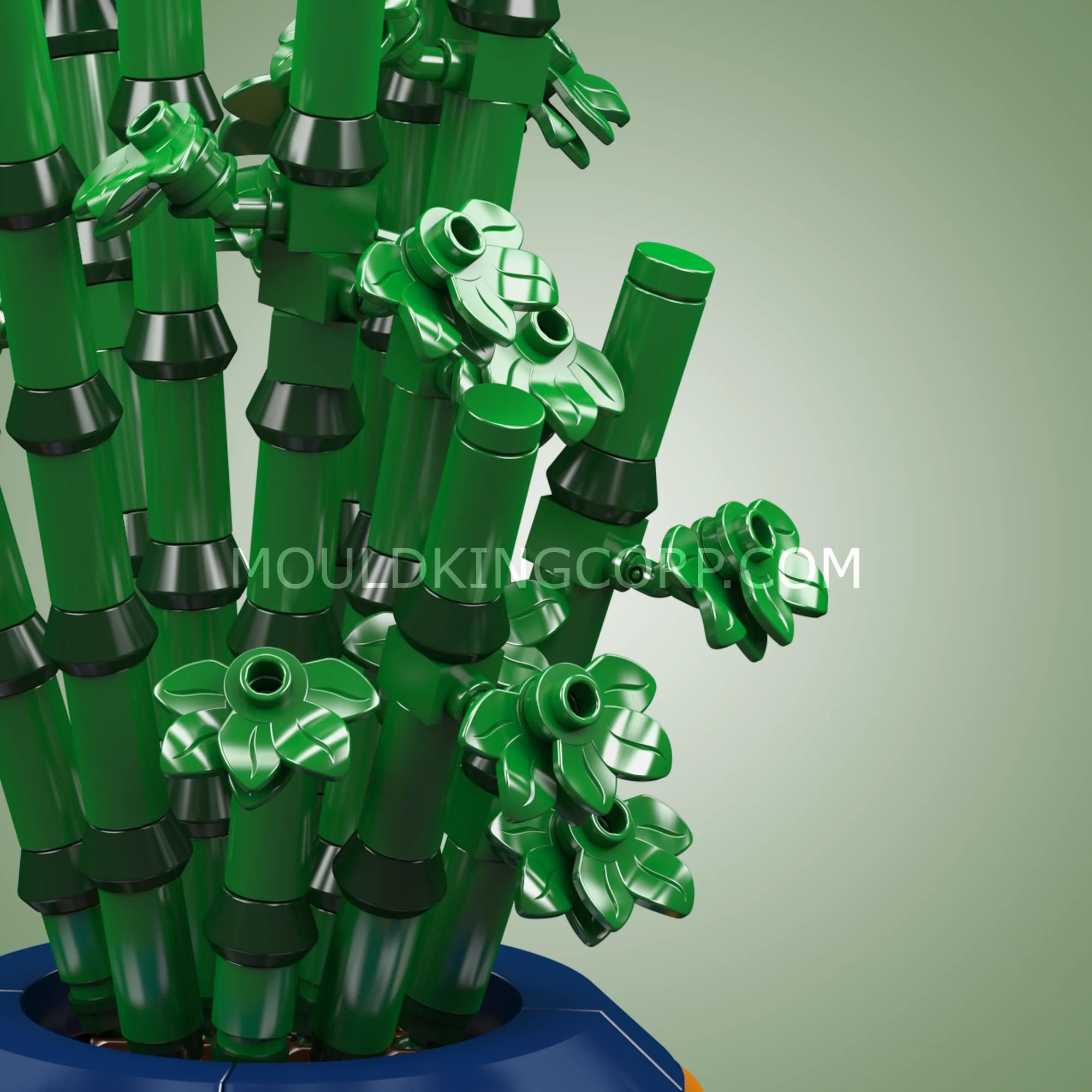 Mould King 24121 Bamboo Bonsai Building Set | 375 Pcs - Image 4