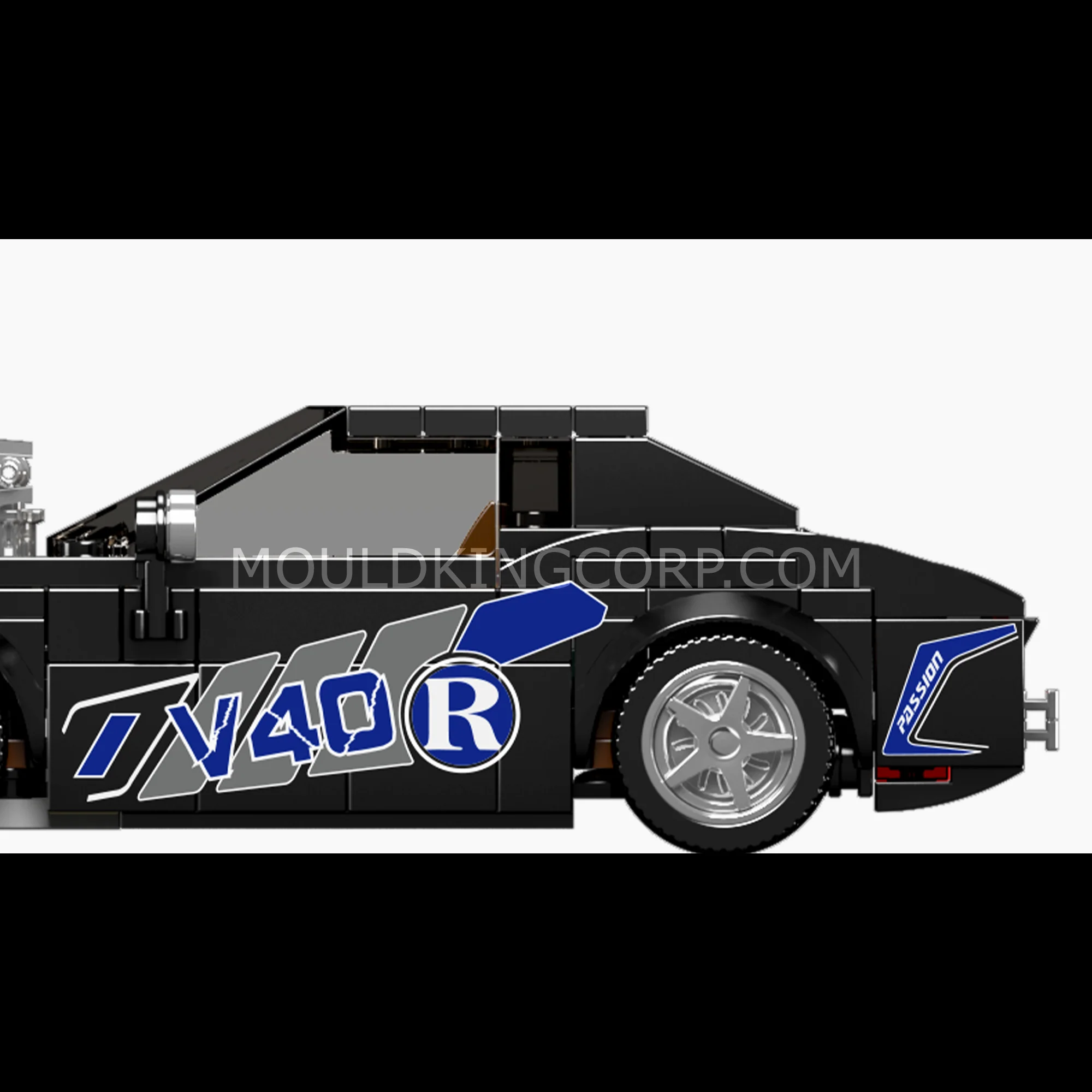 Mould King 27049 Charger RT NARC Car Building Set | 346 Pcs - Image 3