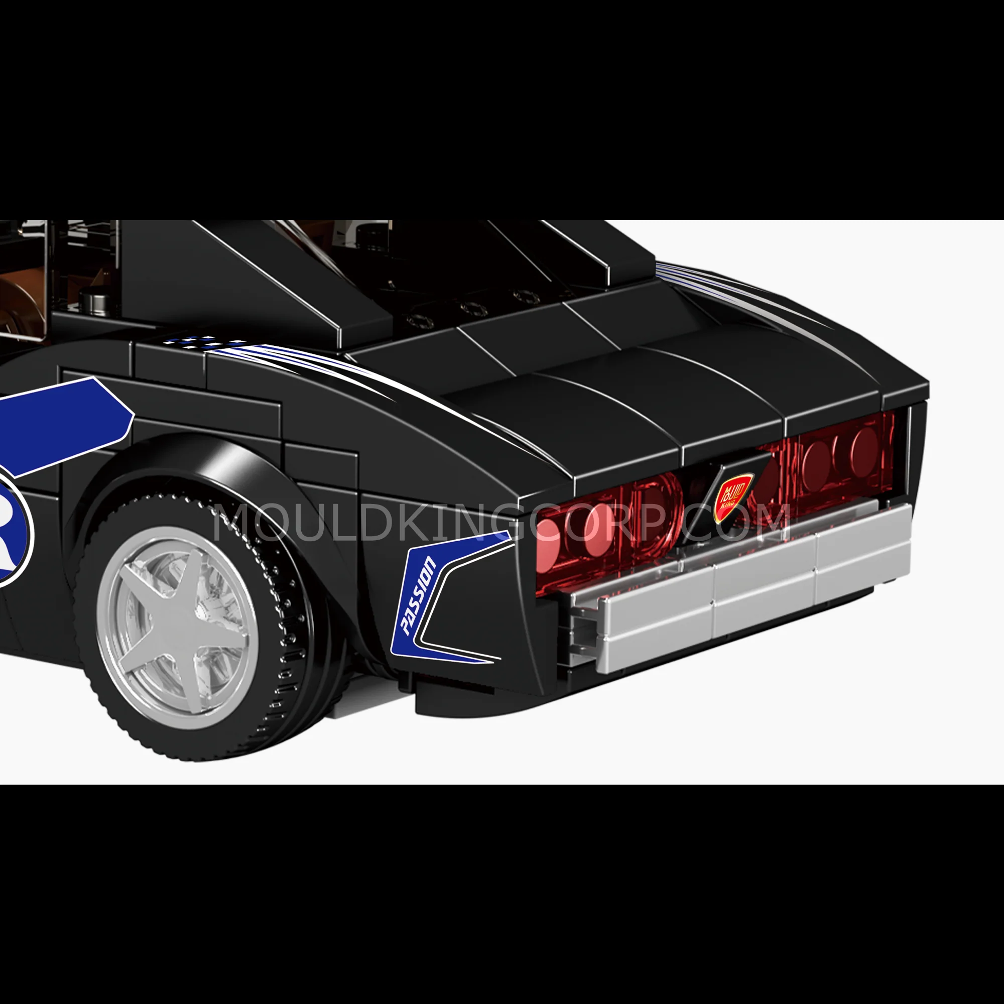 Mould King 27049 Charger RT NARC Car Building Set | 346 Pcs - Image 5
