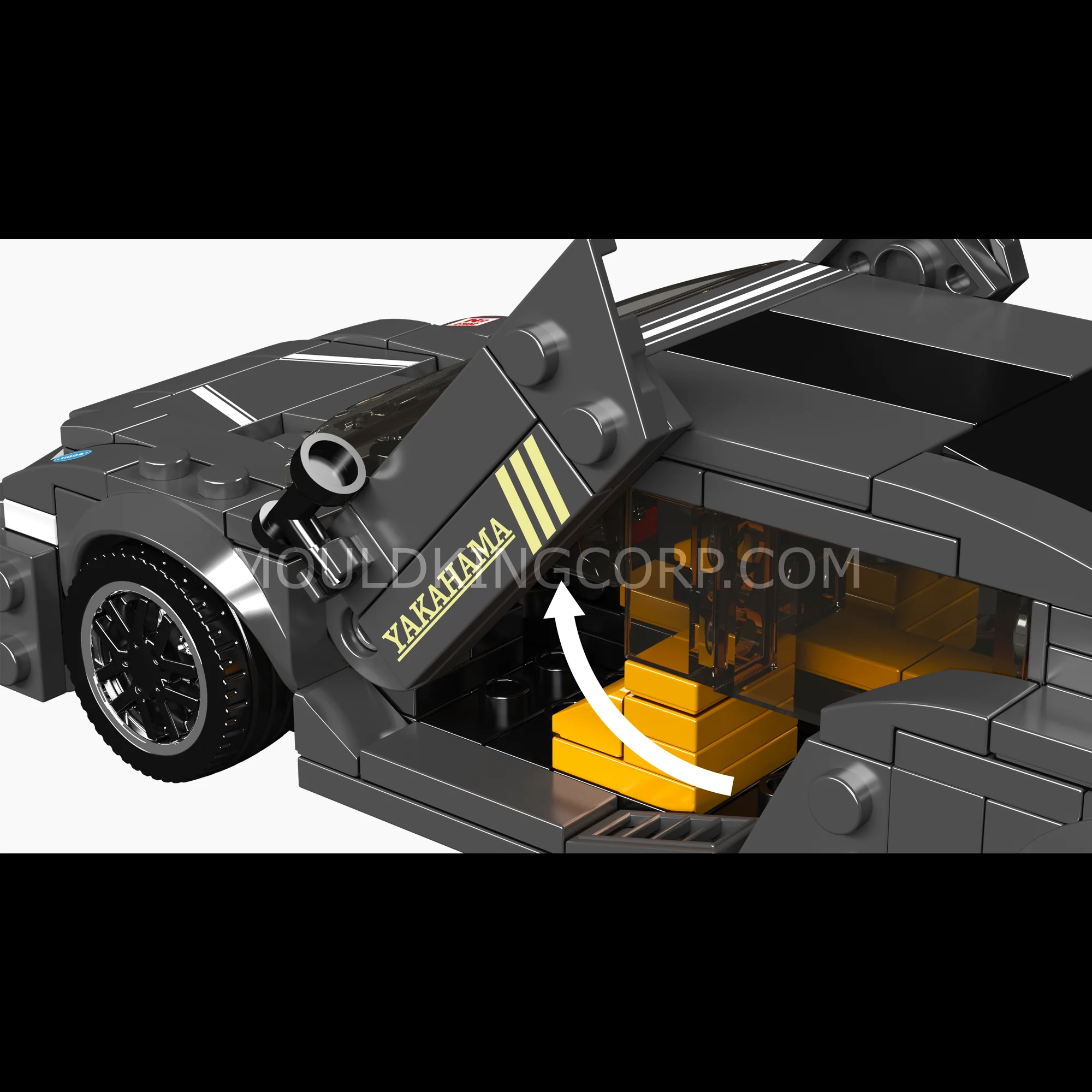 Mould King 27052 Koenigsegg Race Car Building Set | 386 Pcs - Image 2