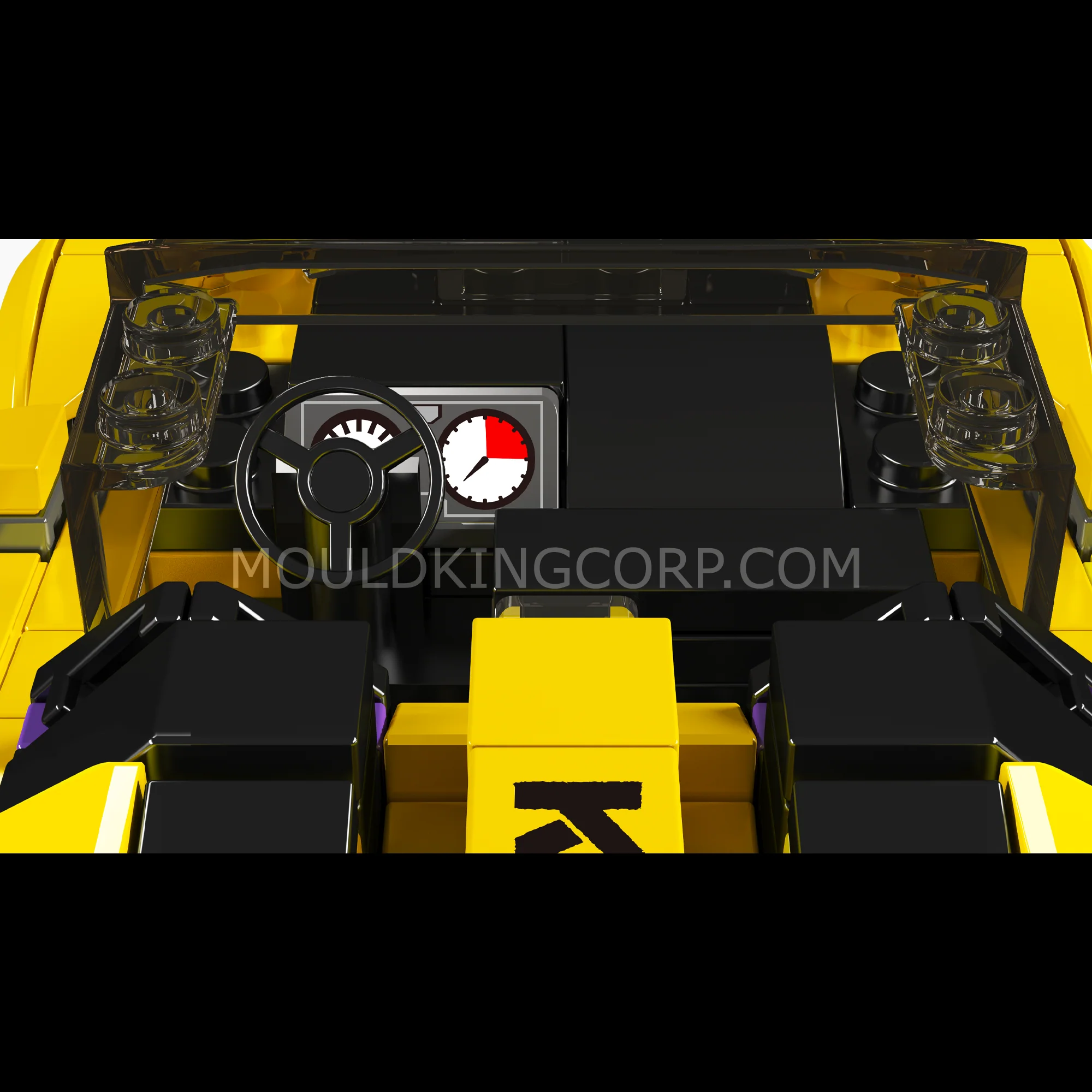 Mould King 27053 Lambo Veneno Hypercar Buildng Set | 365 Pcs - Image 2