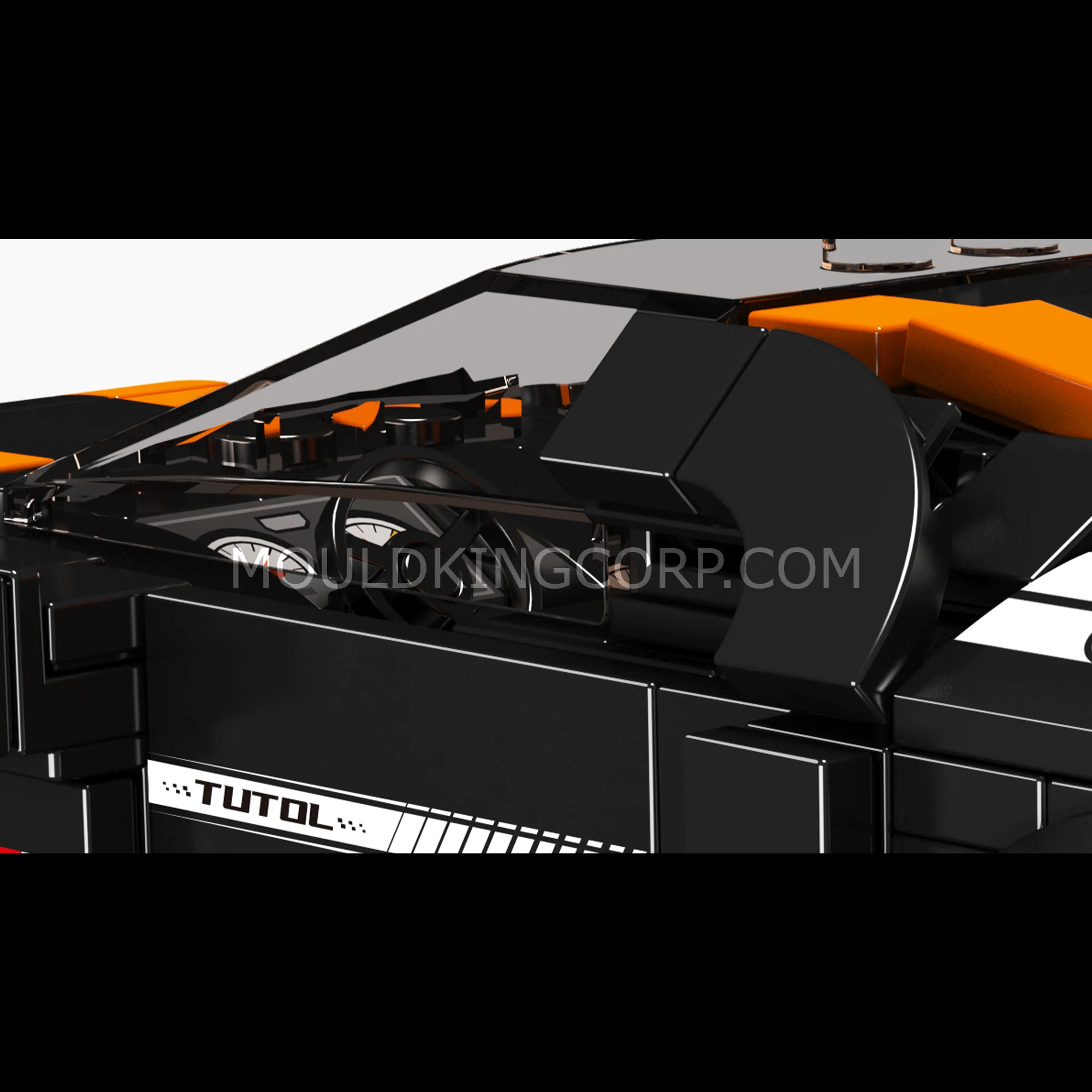 Mould King 27055 Chiron 300+ Supercar Building Set | 386 Pcs - Image 3