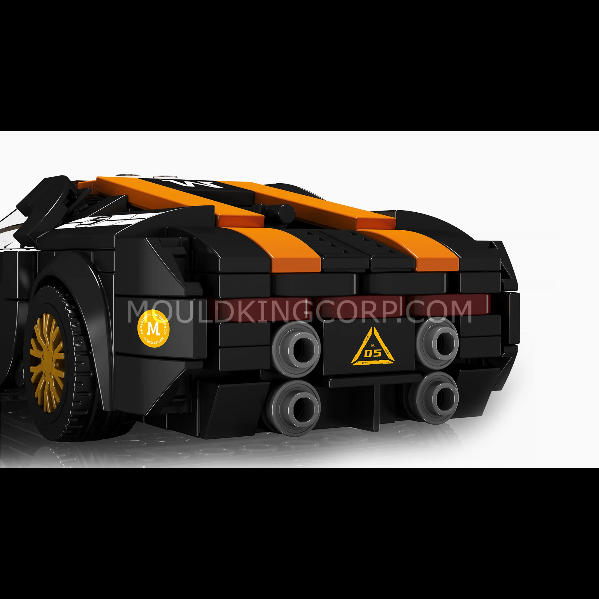 Mould King 27055 Chiron 300+ Supercar Building Set | 386 Pcs - Image 4