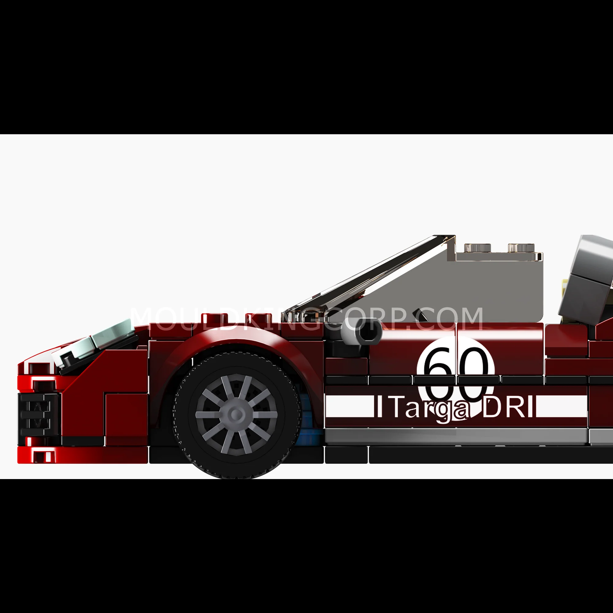 Mould King 27060 911 Targo Supercar Building Set | 262 Pcs - Image 4