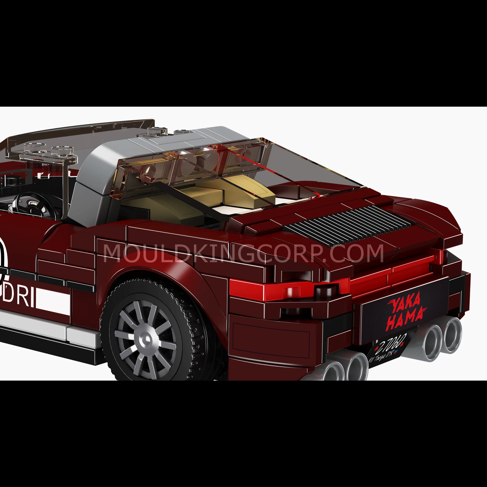 Mould King 27060 911 Targo Supercar Building Set | 262 Pcs - Image 5