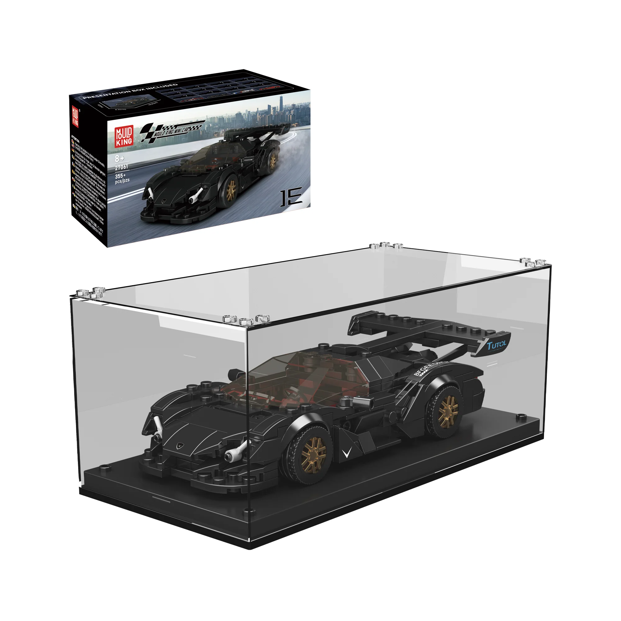 Mould King 27061 Apollo IE Supercar Model Building Set | 325 Pcs