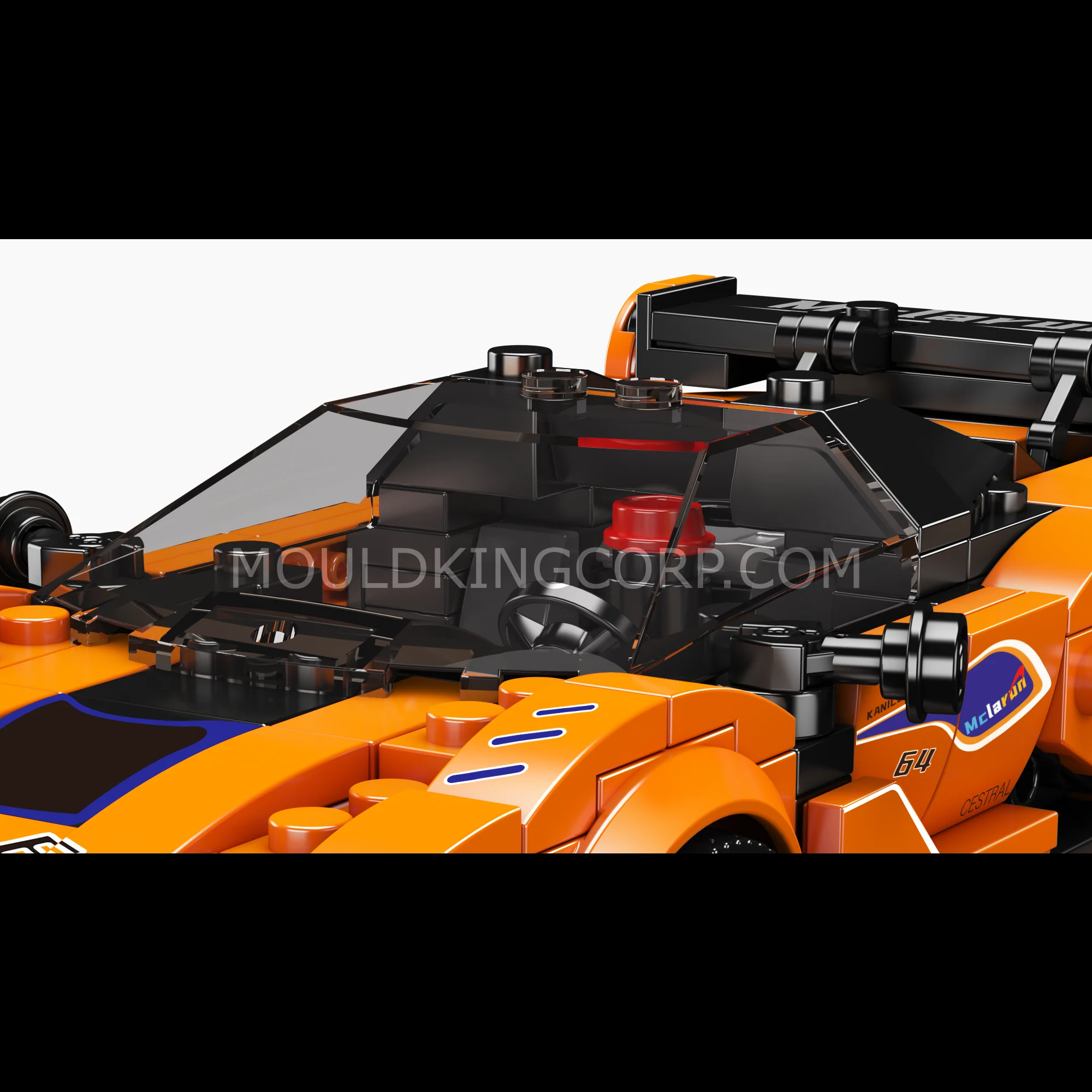 Mould King 27064 720S GT3 Sports Car Building Set | 382 Pcs - Image 2